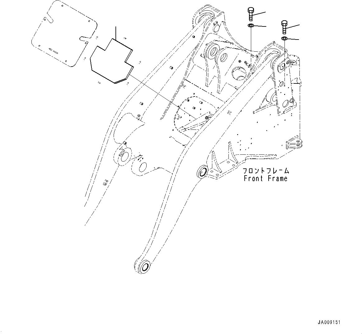 Схема запчастей Komatsu WA380-7 - СОЧЛ. СОЕД. БЛОКИР. BAR И РАМА COVER, ЩИТКИ (№-) СОЧЛ. СОЕД. БЛОКИР. BAR И РАМА COVER, С 3-Х СЕКЦ. КОНТР. КЛАПАНОМ, СИЛОВАЯ ПЕРЕДАЧА ЧАСТИ КОРПУСА, ДЛЯ СТРАН ЕС НОВ. NOISE ARRANGEMENT 
