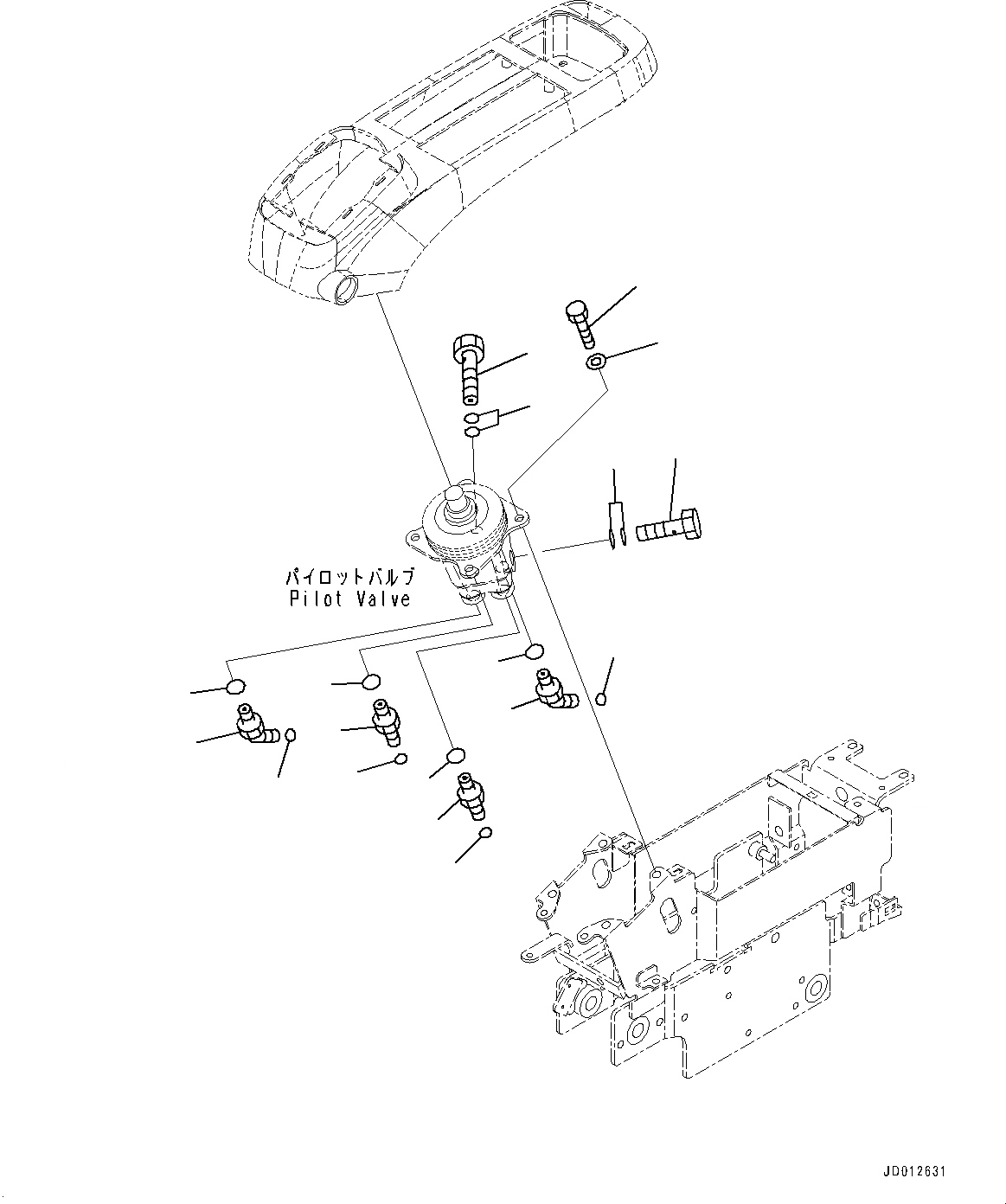 Схема запчастей Komatsu PC308USLC-3E0 - ОСНОВН. КОНСТРУКЦИЯ, ПОЛ, КЛАПАН, ЛЕВ. (№-) ОСНОВН. КОНСТРУКЦИЯ, -АКТУАТОР
