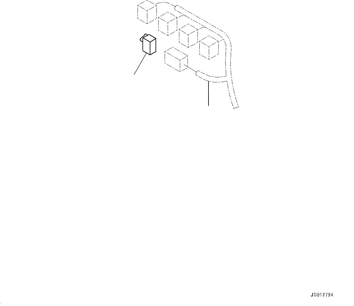 Схема запчастей Komatsu PC308USLC-3E0 - ВЫБОР РЕЖИМА СОЕДИН-ЕS (№-) ВЫБОР РЕЖИМА СОЕДИН-ЕS