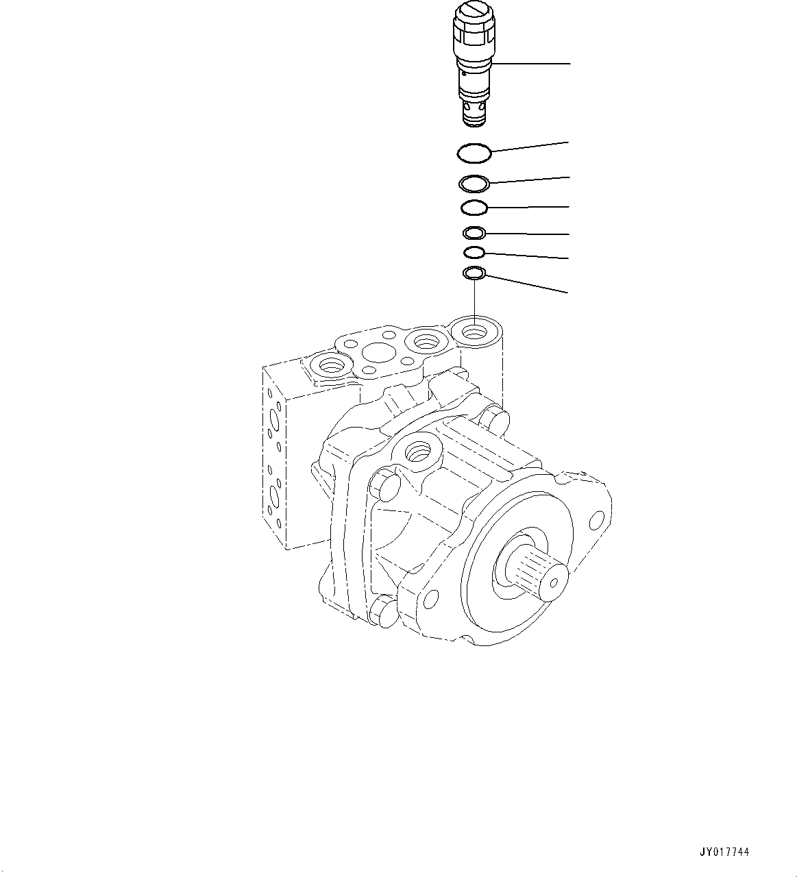 Схема запчастей Komatsu D155AX-7 - СИЛОВАЯ ПЕРЕДАЧА ГИДРАВЛ МАСЛОПРОВОДЯЩАЯ ЛИНИЯ, HSS МОТОР (/) (№9-) СИЛОВАЯ ПЕРЕДАЧА ГИДРАВЛ МАСЛОПРОВОДЯЩАЯ ЛИНИЯ