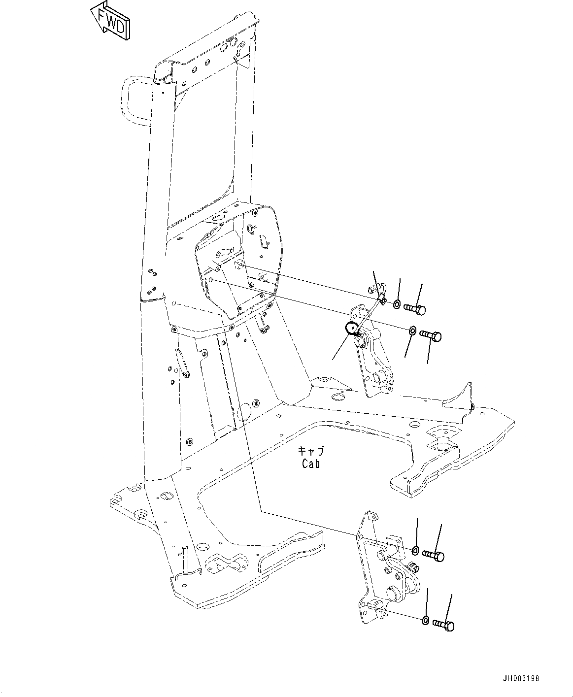 Схема запчастей Komatsu D155AX-7 - УПРАВЛ-Е БЛОК, ПЕДАЛЬ ТОРМОЗА КРЕПЛЕНИЕ (№9-) УПРАВЛ-Е БЛОК, РЕГУЛИР. ГИГАНТСК. РЫХЛИТ, ОТВАЛ С ДВОЙН. ПЕРЕКОСОМ, ДЛЯ IB СПЕЦ-ЯIFICATION