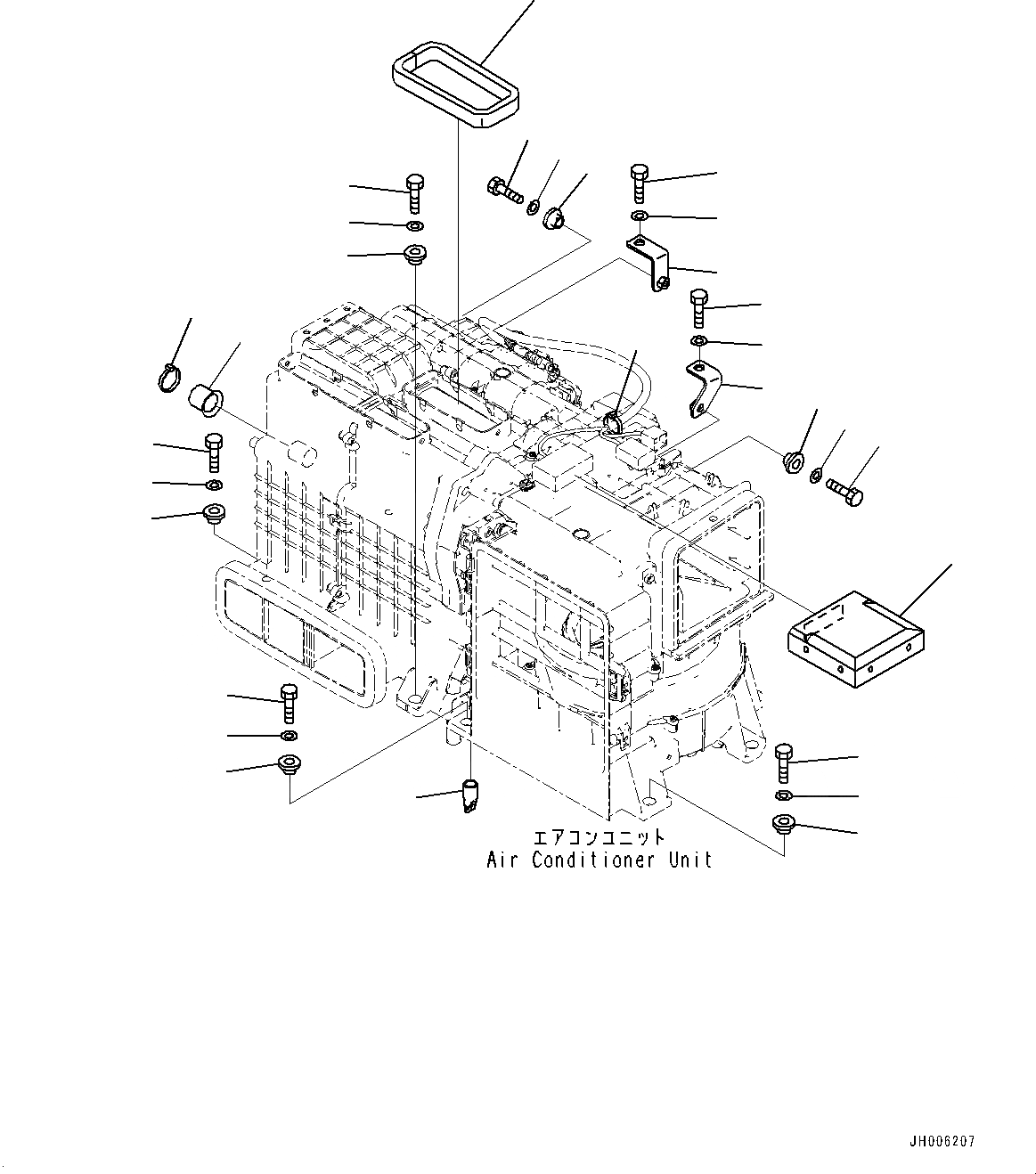 Схема запчастей Komatsu D155AX-7 - УПРАВЛ-Е БЛОК, КОМПОНЕНТЫ КОНДИЦИОНЕРА (№9-) УПРАВЛ-Е БЛОК, РЕГУЛИР. ГИГАНТСК. РЫХЛИТ, ОТВАЛ С ДВОЙН. ПЕРЕКОСОМ, ДЛЯ IB СПЕЦ-ЯIFICATION, MSHA DUST REGULATION ARRANGEMENT