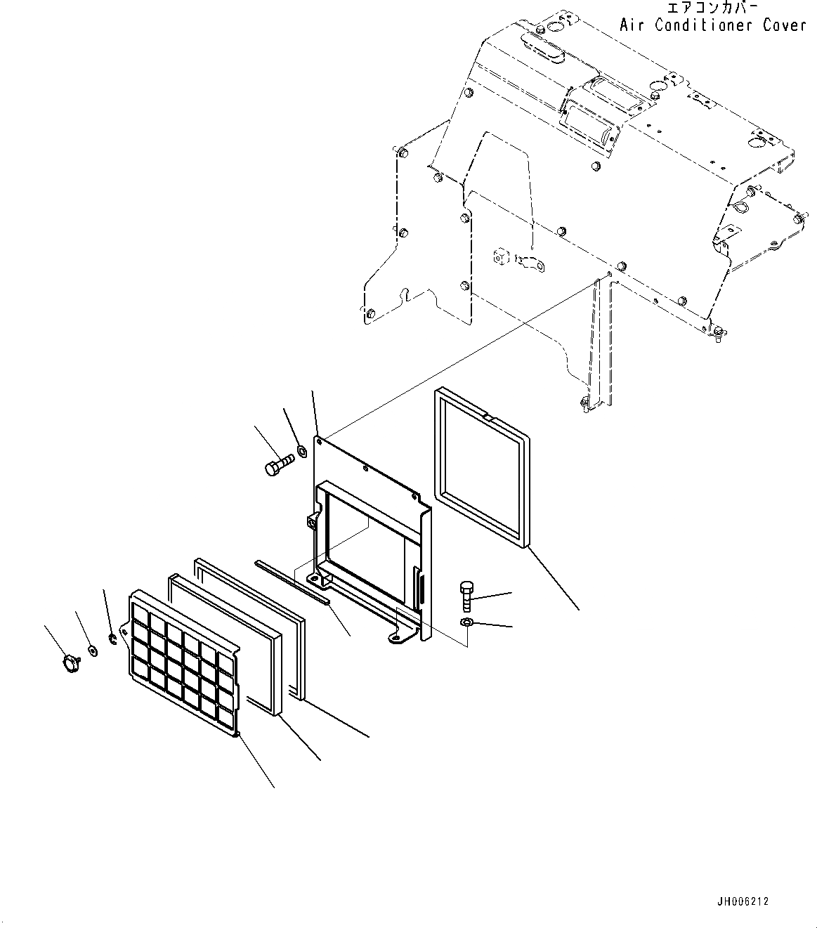 Схема запчастей Komatsu D155AX-7 - УПРАВЛ-Е БЛОК, КОНДИЦ. ВОЗДУХА ФИЛЬТР. (№9-) УПРАВЛ-Е БЛОК, С РЕГУЛИР. ГИГАНТСК. РЫХЛИТ, ДЛЯ MSHA DUST REGULATION ARRANGEMENT