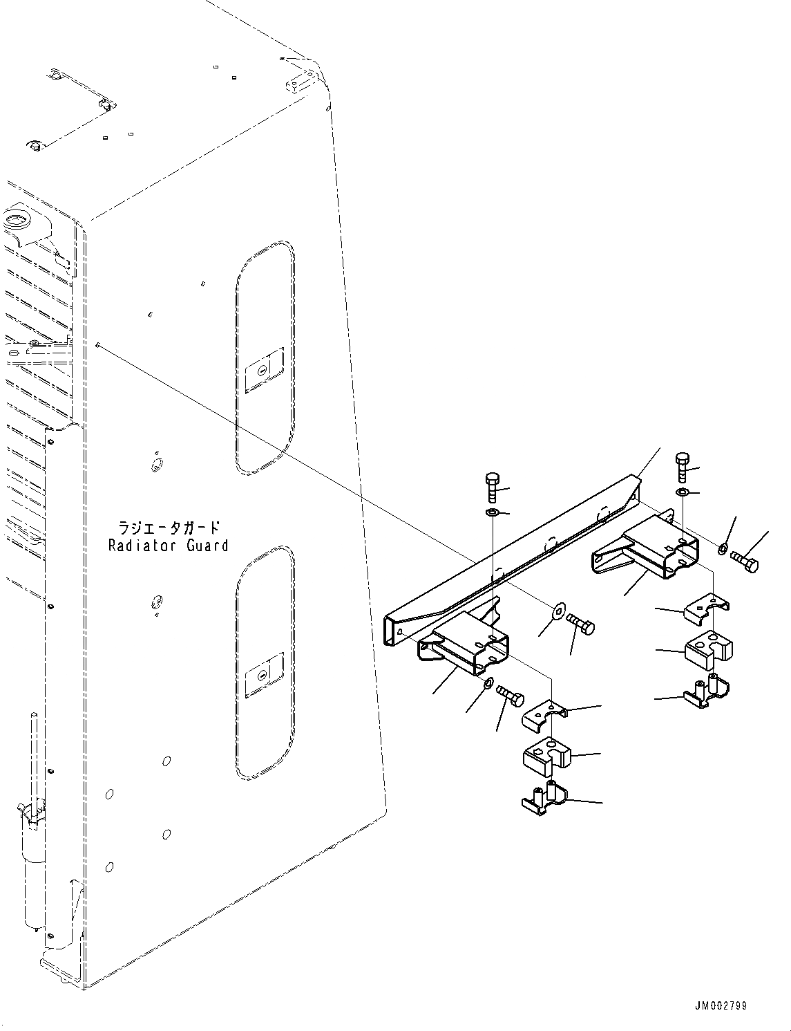 Схема запчастей Komatsu WA1200-6 - ЛЕСТНИЦА И HANDRAIL, POWER ЛЕСТНИЦА, СТОПОР (№-) ЛЕСТНИЦА И HANDRAIL