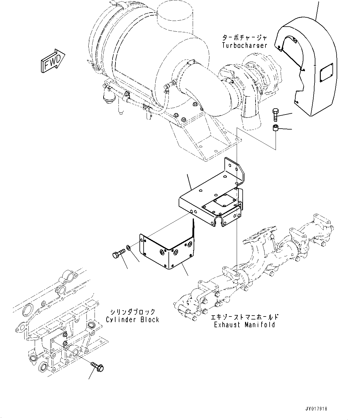 Схема запчастей Komatsu SAA6D125E-5HR - ТЕРМОЗАЩИТА (№77-) ТЕРМОЗАЩИТА