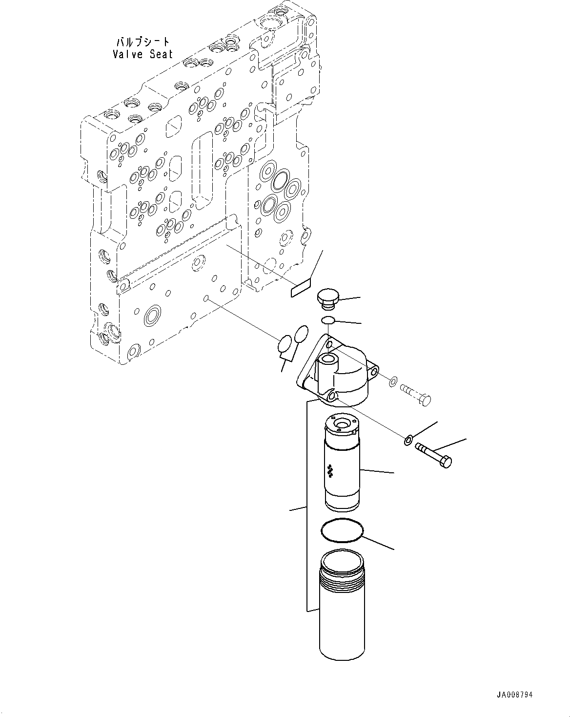 Схема запчастей Komatsu WA500-7 - ГИДРОТРАНСФОРМАТОР И ТРАНСМИССИЯ, ФИЛЬТР. (№-) ГИДРОТРАНСФОРМАТОР И ТРАНСМИССИЯ, С ЭКСТРЕНН. УПРАВЛ., АВТОМАТИЧ. УПРАВЛ-Е ТИП