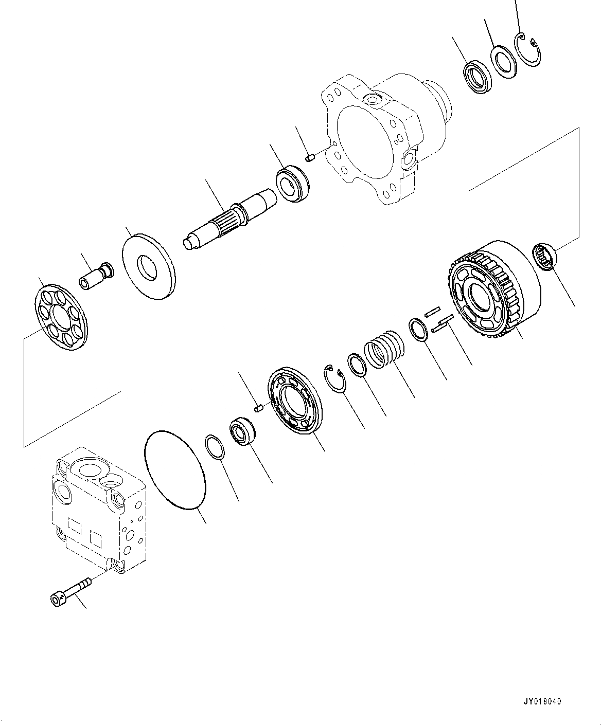Схема запчастей Komatsu WA500-7 - ДВЕРЦЫ КАПОТА, МОТОР ВЕНТИЛЯТОРА (/) (№-) ДВЕРЦЫ КАПОТА, С АВТОМАТИЧ.-СИСТ. СМАЗКИ СИСТЕМА