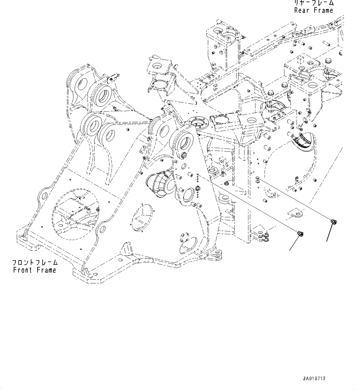Схема запчастей Komatsu WA500-7 - CENTRAL СМАЗКА СИСТЕМА, КРЫШКА CENTRAL СМАЗКА СИСТЕМА
