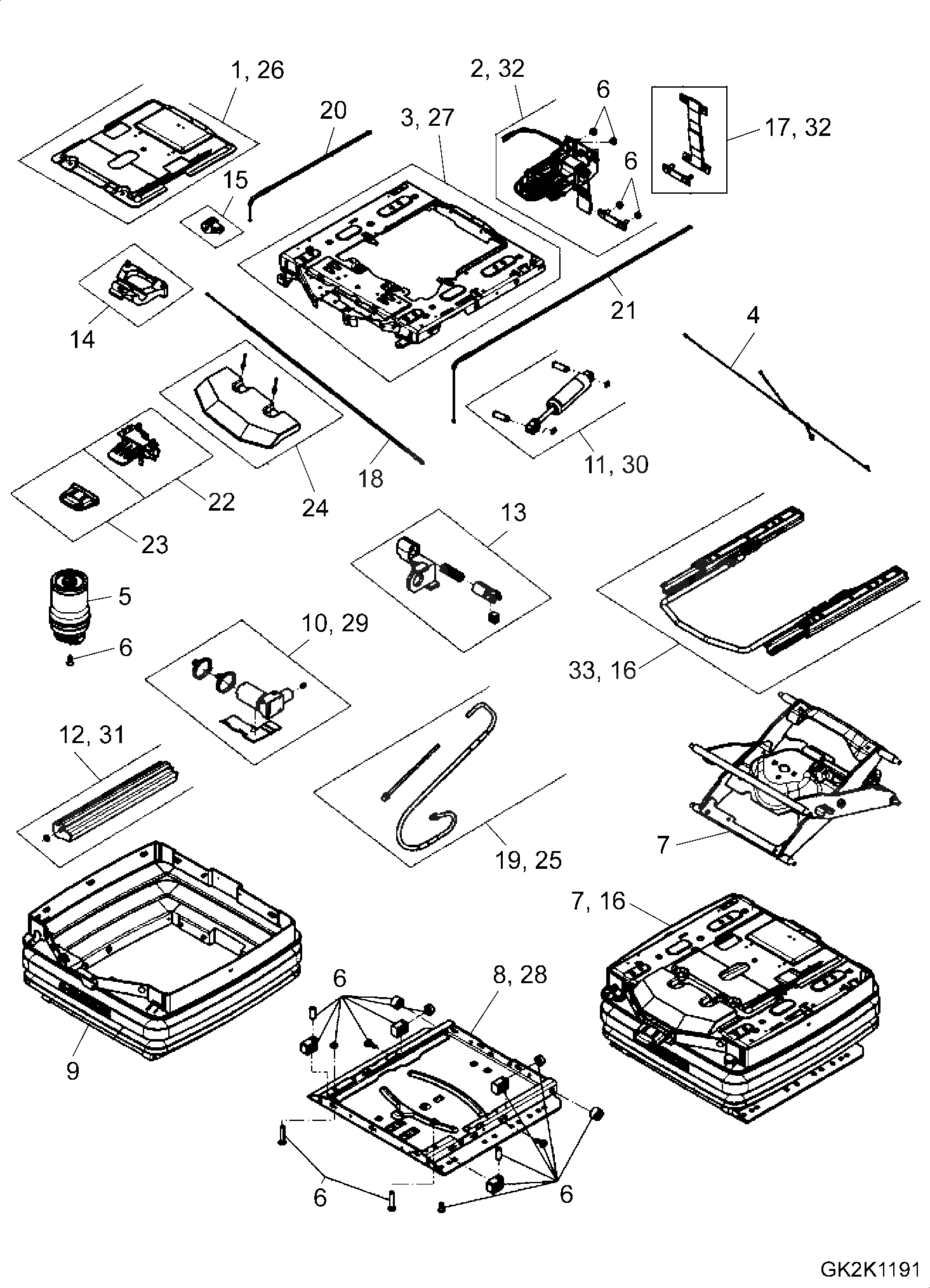 Схема запчастей Komatsu WA500-7 - OPERATORґS СИДЕНЬЕ, ДЛЯ -POINT РЕМЕНЬ СИДЕНЬЕ, С ПОДОГРЕВED, ДЖОЙСТИК СИСТЕМАУПРАВЛЕНИЯ ПОВОРОТОМ, ВНУТР. ЧАСТИ, OPERATORґS СИДЕНЬЕ (/) OPERATORґS СИДЕНЬЕ, ДЛЯ -POINT РЕМЕНЬ СИДЕНЬЕ, С ПОДОГРЕВED, ДЖОЙСТИК СИСТЕМАУПРАВЛЕН