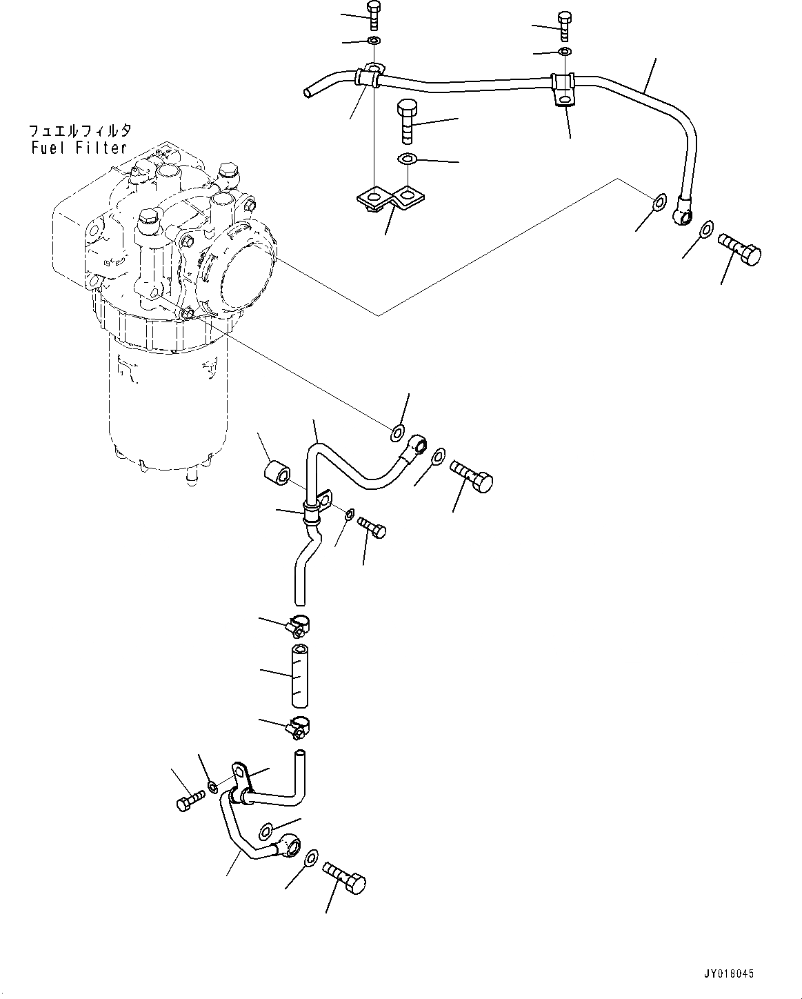 Схема запчастей Komatsu SAA6D140E-6C - KOMATSU ЗАКРЫТ.D CRANKКОРПУС ВЕНТИЛЯТОРILATION (KCCV), ХЛАДАГЕНТ ТРУБЫ KOMATSU ЗАКРЫТ.D CRANKКОРПУС ВЕНТИЛЯТОРILATION (KCCV)