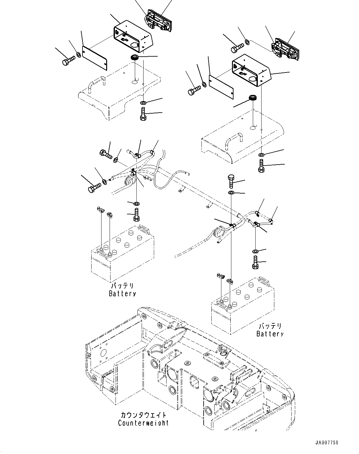 Схема запчастей Komatsu WA380Z-6 - КОРПУС АККУМУЛЯТОРА, ЗАДН. ФОНАРИ (№87-) КОРПУС АККУМУЛЯТОРА, С КРЫШКА МАСЛОНАЛИВНОГО ПАТРУБКА БЛОКИРОВКА И КРЫШКИБЛОКИР.