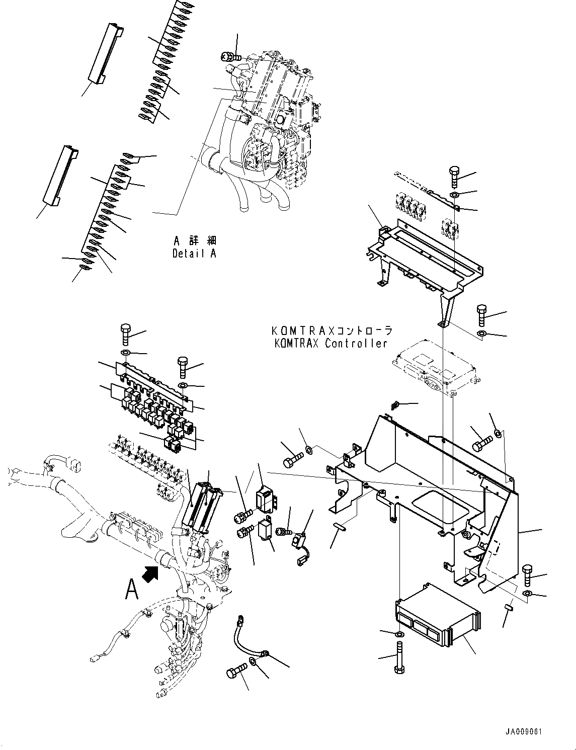 Схема запчастей Komatsu WA380Z-6 - КАБИНА И ОСНОВН. КОНСТРУКЦИЯ ГРУППА, ЭЛЕКТРИЧ. ЧАСТИ (№87-9) КАБИНА И ОСНОВН. КОНСТРУКЦИЯ ГРУППА, MONOCOQUE ТИП, С КОНДИЦИОНЕРОМ, KOMTRAX