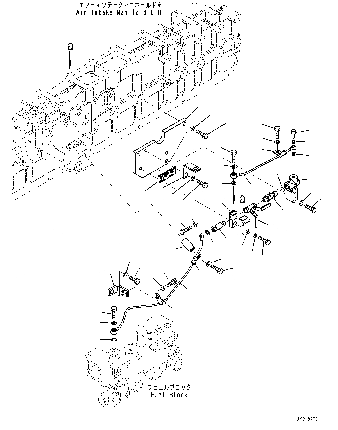 Схема запчастей Komatsu SAA12V140E-3B - ТОПЛИВОПРОВОД., ВОЗДУШН. ВЕНТИЛЯЦИЯ, ЛЕВ. (№77-) ТОПЛИВОПРОВОД., ДЛЯ EXTRA BAD ТОПЛИВН. И ПЛОХ. ТОПЛИВО СПЕЦ-ЯIFICATION, ВОДН.+DUST, ДОПОЛН. ФИЛЬТР.