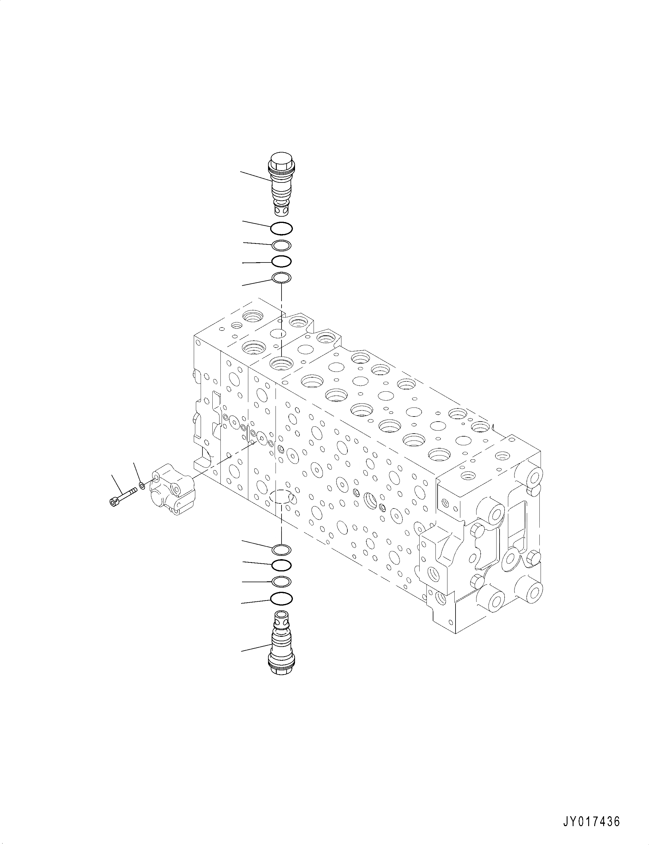 Схема запчастей Komatsu PC210-10 - ОСНОВН. УПРАВЛЯЮЩ. КЛАПАН, -ДОПОЛН. АКТУАТОР ТРУБЫ, АККУМУЛЯТОР, ВНУТР. ЧАСТИ (7/) ОСНОВН. УПРАВЛЯЮЩ. КЛАПАН, -ДОПОЛН. АКТУАТОР ТРУБЫ, АККУМУЛЯТОР