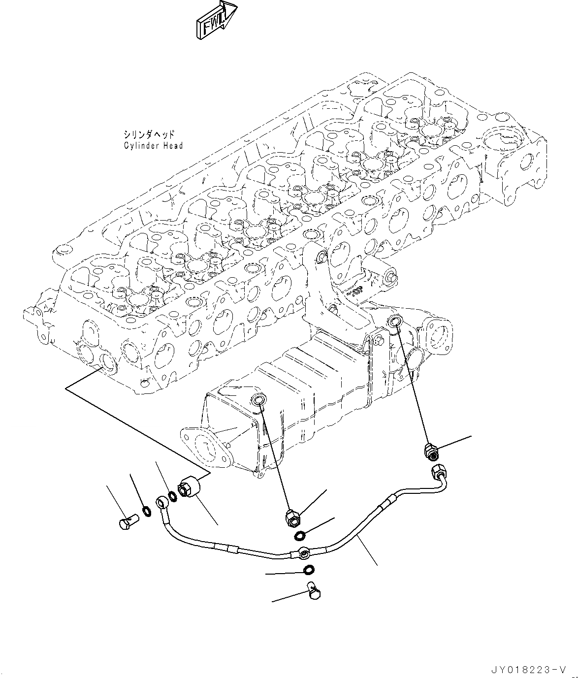 Схема запчастей Komatsu SAA6D107E-2 - ДВИГАТЕЛЬ ХЛАДАГЕНТ ВЕНТИЛЯТОР ДВИГАТЕЛЬ ХЛАДАГЕНТ ВЕНТИЛЯТОР