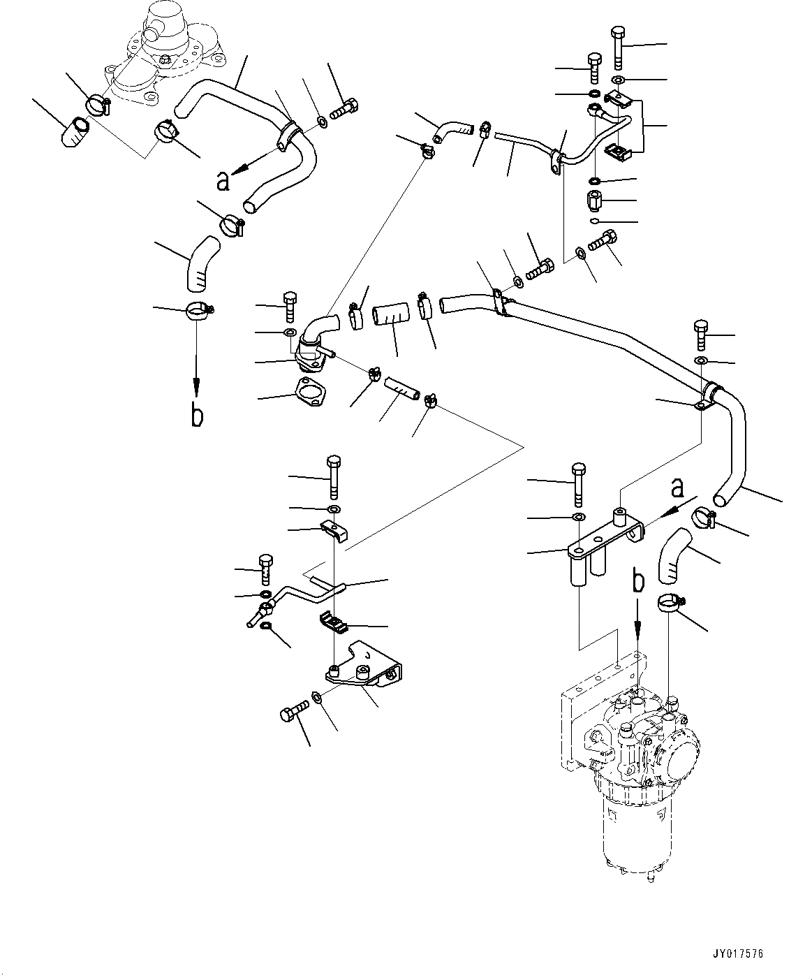 Схема запчастей Komatsu SAA6D140E-6A - KOMATSU ЗАКРЫТ.D CRANKКОРПУС ВЕНТИЛЯТОРILATION (KCCV), ВЕНТИЛЯТОР (№7-) KOMATSU ЗАКРЫТ.D CRANKКОРПУС ВЕНТИЛЯТОРILATION (KCCV)