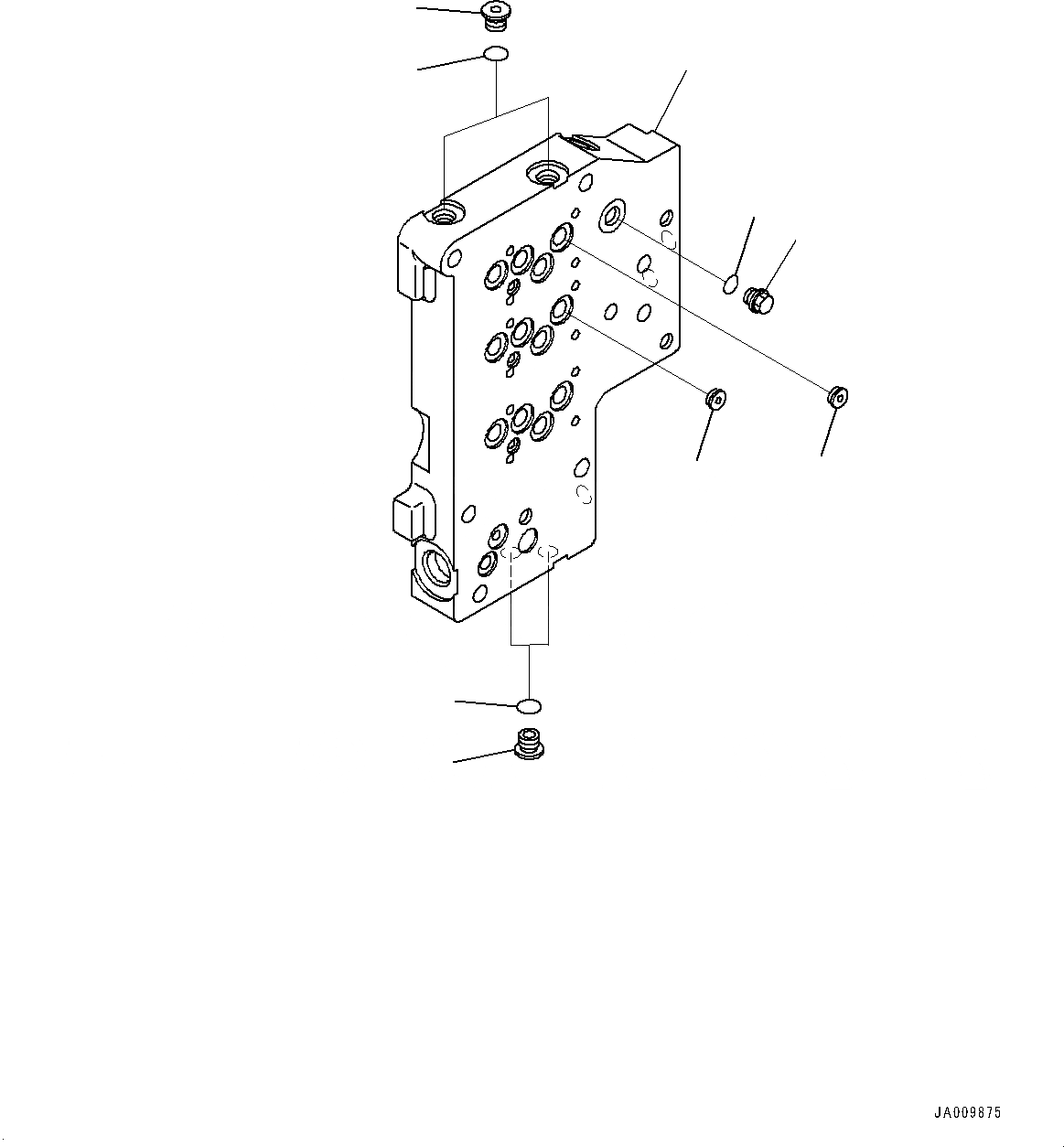 Схема запчастей Komatsu WA470-7 - ГИДРОТРАНСФОРМАТОР И ТРАНСМИССИЯ, КЛАПАН УПРАВЛЕНИЯ ТРАНСМИССИЕЙ СИДЕНЬЕ (/) (№-) ГИДРОТРАНСФОРМАТОР И ТРАНСМИССИЯ, С КРЫШКА МАСЛОНАЛИВНОГО ПАТРУБКА БЛОКИРОВКА И КРЫШКИБЛОКИР.