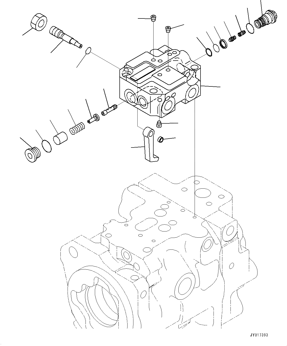 Схема запчастей Komatsu WA470-7 - ГИДРАВЛ МАСЛ. НАСОС, НАСОС РУЛЕВ. УПРАВЛ-Я (/) (№-) ГИДРАВЛ МАСЛ. НАСОС, БЕЗ ЭКСТРЕНН. РУЛЕВ. УПРАВЛЕНИЕ, АВТОМАТИЧ. УПРАВЛ-Е ТИП