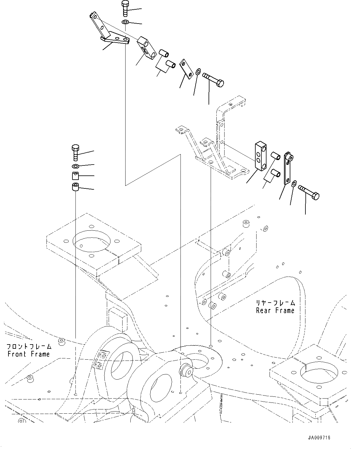 Схема запчастей Komatsu WA470-7 - РУЛЕВ. УПРАВЛЕНИЕ ГИДРОЛИНИЯ, КРЕПЛЕНИЕ (/) (№-) РУЛЕВ. УПРАВЛЕНИЕ ГИДРОЛИНИЯ, С ORBITROL СИСТЕМАУПРАВЛЕНИЯ ПОВОРОТОМ