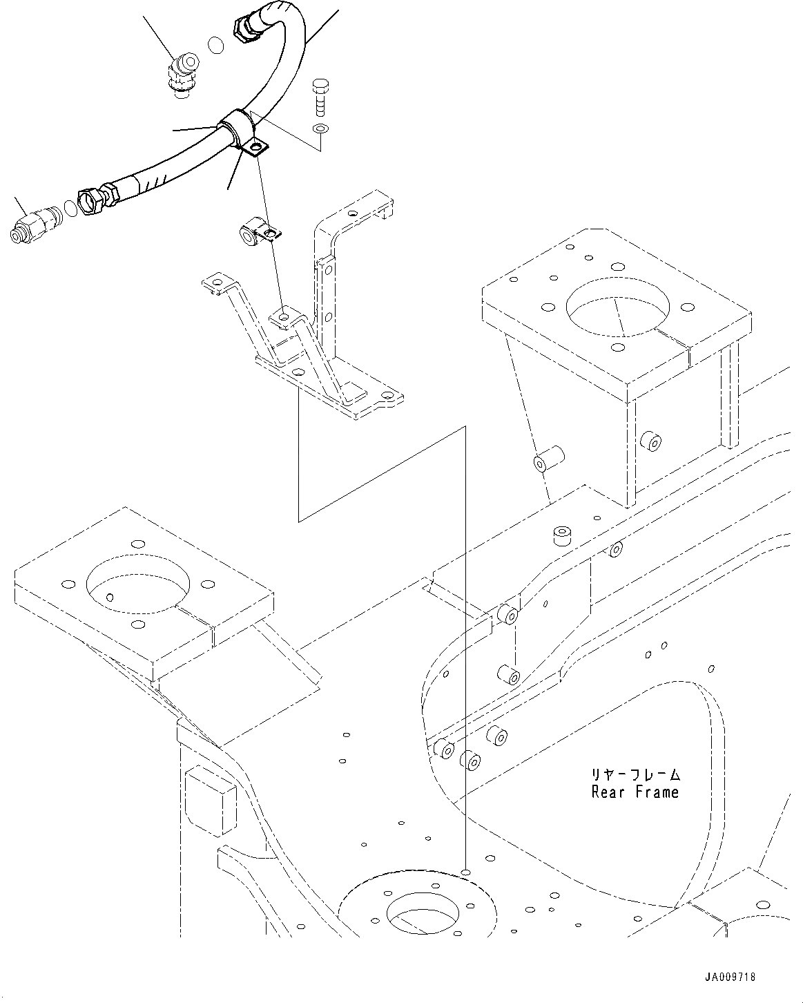 Схема запчастей Komatsu WA470-7 - РУЛЕВ. УПРАВЛЕНИЕ ГИДРОЛИНИЯ, РУЛЕВ. УПРАВЛЕНИЕ ДРЕНАЖН. ТРУБЫ (№-) РУЛЕВ. УПРАВЛЕНИЕ ГИДРОЛИНИЯ, С ORBITROL СИСТЕМАУПРАВЛЕНИЯ ПОВОРОТОМ