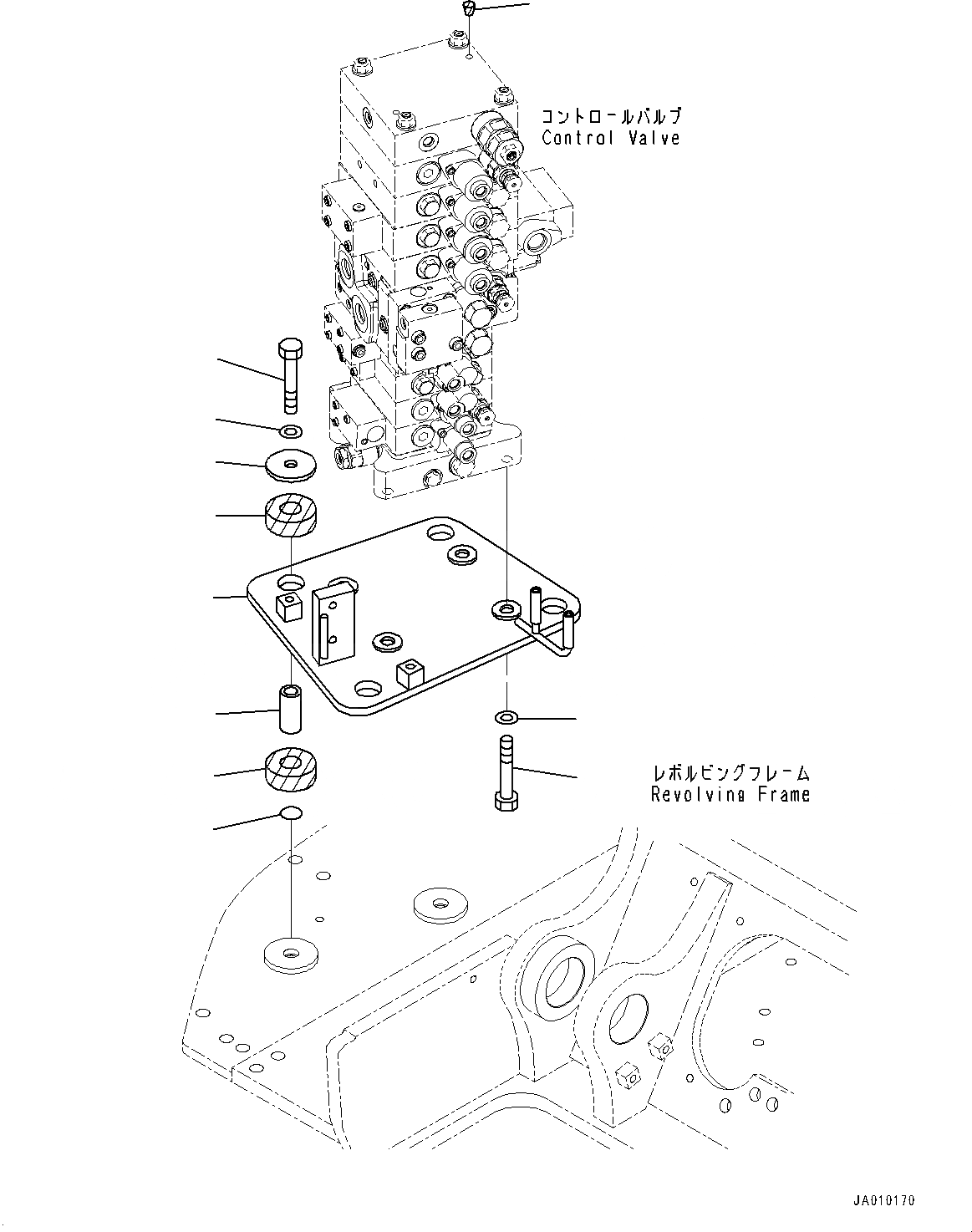 Схема запчастей Komatsu PC138USLC-10 - УПРАВЛЯЮЩ. КЛАПАН, КРЕПЛЕНИЕ (№-) УПРАВЛЯЮЩ. КЛАПАН, БЕЗ -ДОПОЛН. АКТУАТОР ТРУБЫ, АККУМУЛЯТОР