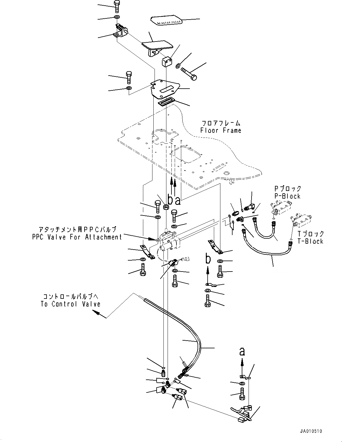 Схема запчастей Komatsu PC138USLC-10 - ОСНОВН. КОНСТРУКЦИЯ, ПОЛ, 1 ПЕДАЛЬ УПРАВЛ-Я РАБОЧ. ОБОРУД. (№-) ОСНОВН. КОНСТРУКЦИЯ, С ОТВАЛ, -ДОПОЛН. АКТУАТОР ТРУБЫ, АККУМУЛЯТОР