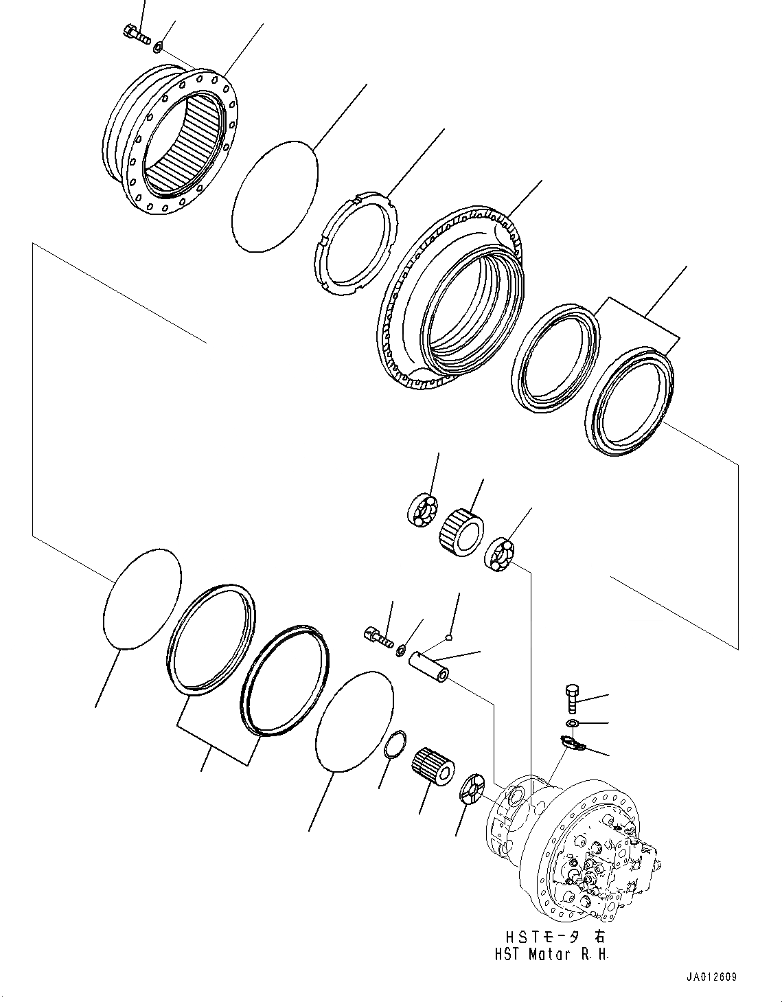Схема запчастей Komatsu D39PX-23 - КОНЕЧНАЯ ПЕРЕДАЧА, ВТУЛКА, ПРАВ. (№9-) КОНЕЧНАЯ ПЕРЕДАЧА, PLUS ТИП ГУСЕНИЦЫ
