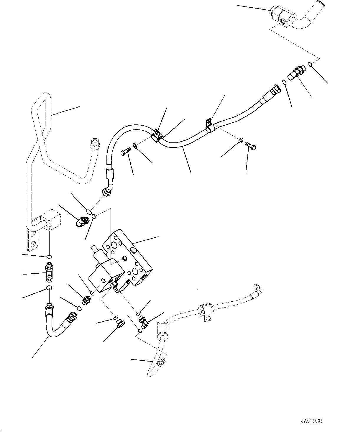Схема запчастей Komatsu WA320-7 - ГИДРОЛИНИЯ ЭКСТРЕННОГО УПРАВЛЕНИЯ (№8-) ГИДРОЛИНИЯ ЭКСТРЕННОГО УПРАВЛЕНИЯ