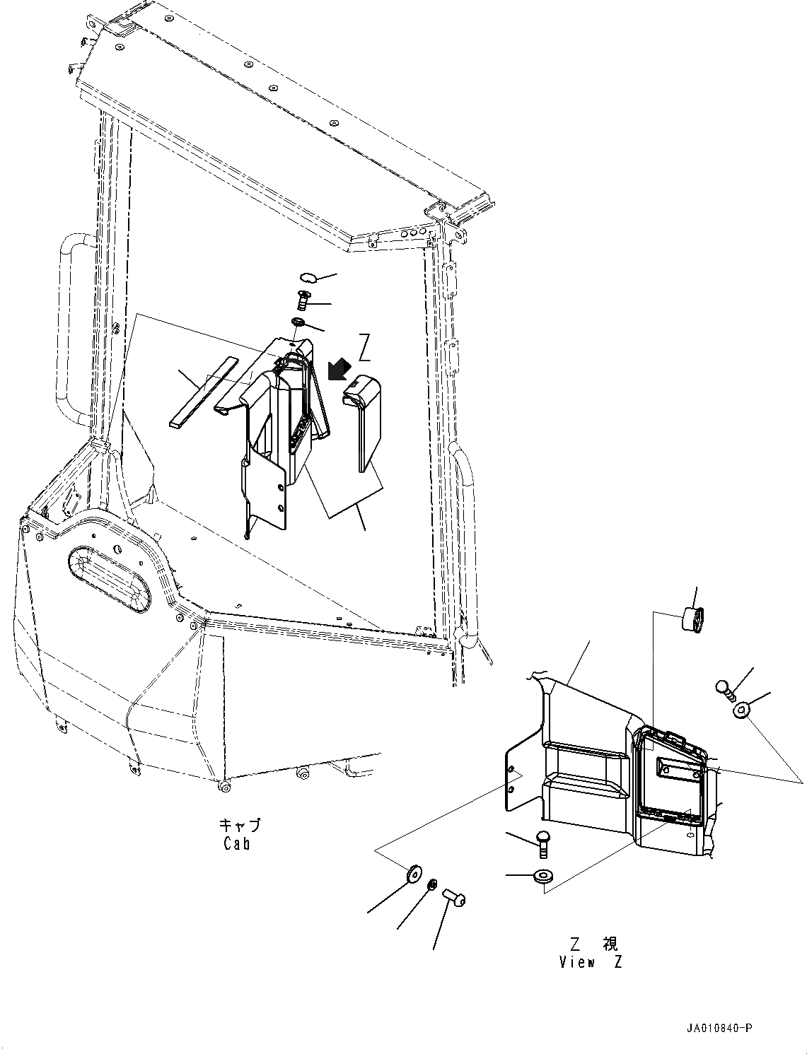 Схема запчастей Komatsu WA320-7 - ОХЛАДИТЕЛЬ И ОБОГРЕВАТЕЛЬ. БЕЗ КОРПУС (№8-) ОХЛАДИТЕЛЬ И ОБОГРЕВАТЕЛЬ. БЕЗ КОРПУС