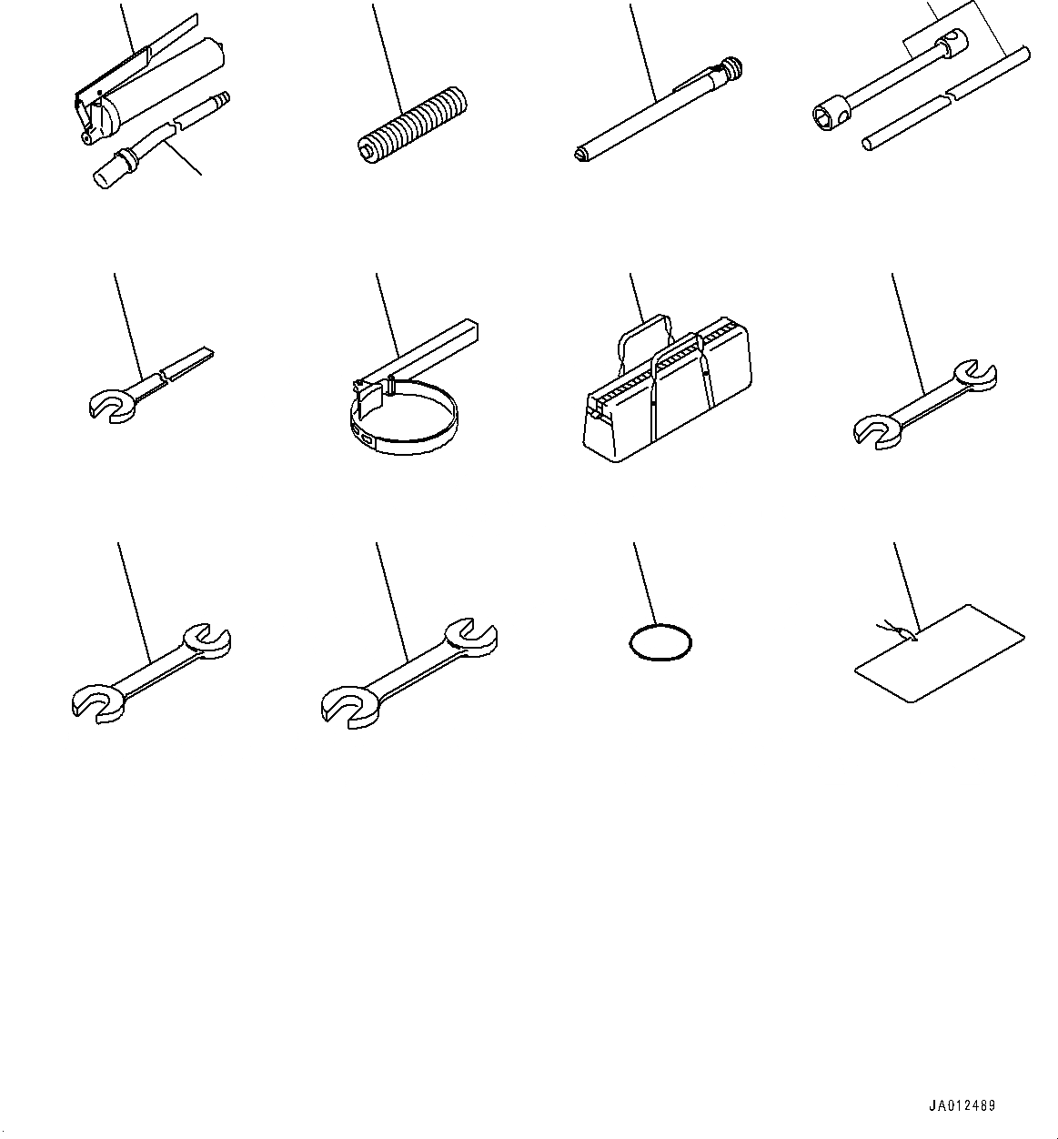 Схема запчастей Komatsu WA320-7 - ОСНОВН. ИНСТРУМЕНТ SET (№8-) ОСНОВН. ИНСТРУМЕНТ SET, БЕЗ КРЫШКА МАСЛОНАЛИВНОГО ПАТРУБКА БЛОКИРОВКА И КРЫШКИБЛОКИР.