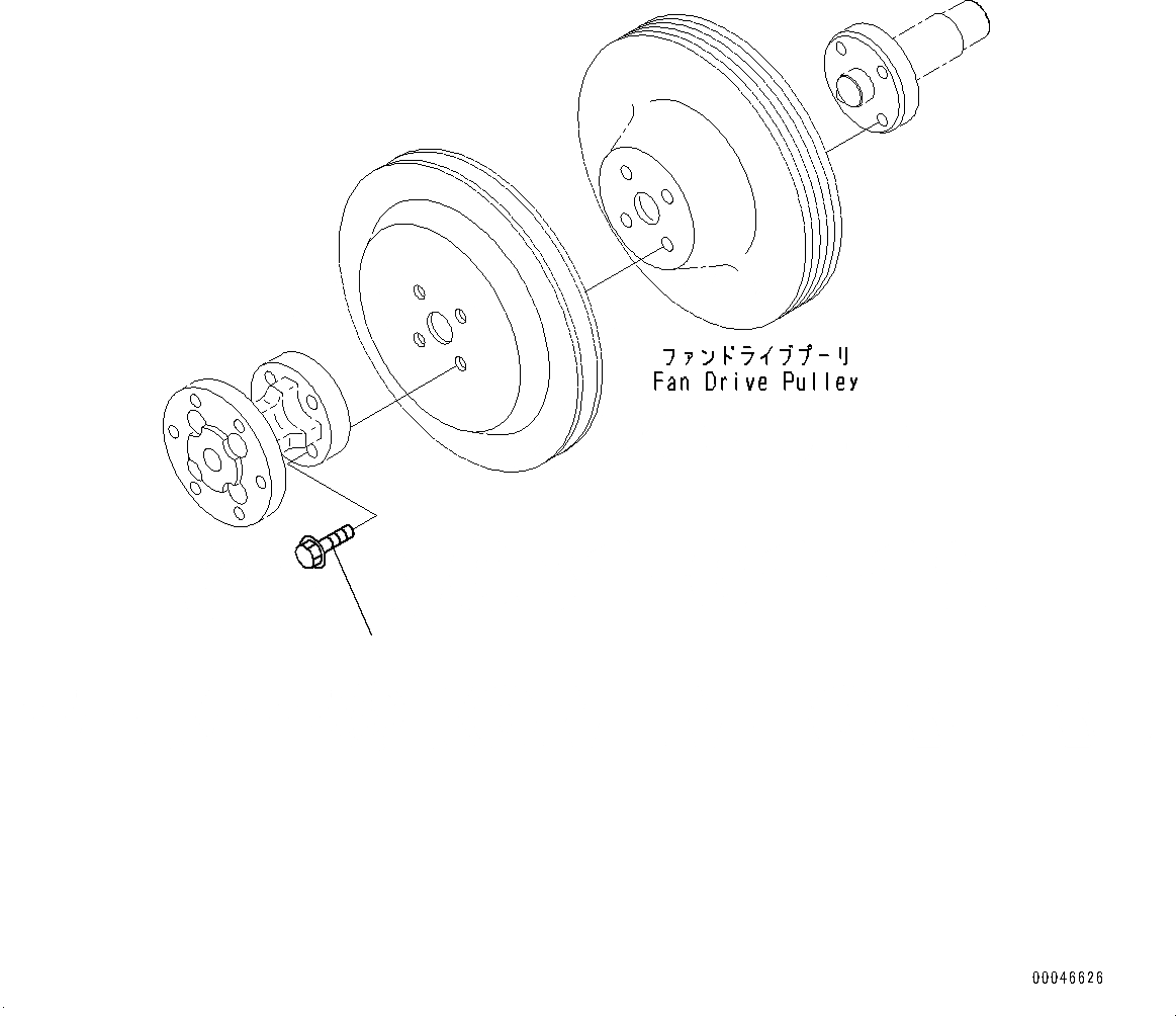 Схема запчастей Komatsu SAA6D107E-2F - ВЕНТИЛЯТОР ОХЛАЖДЕНИЯ ПРИВОД КРЕПЛЕНИЕ (№89-) ВЕНТИЛЯТОР ОХЛАЖДЕНИЯ ПРИВОД КРЕПЛЕНИЕ