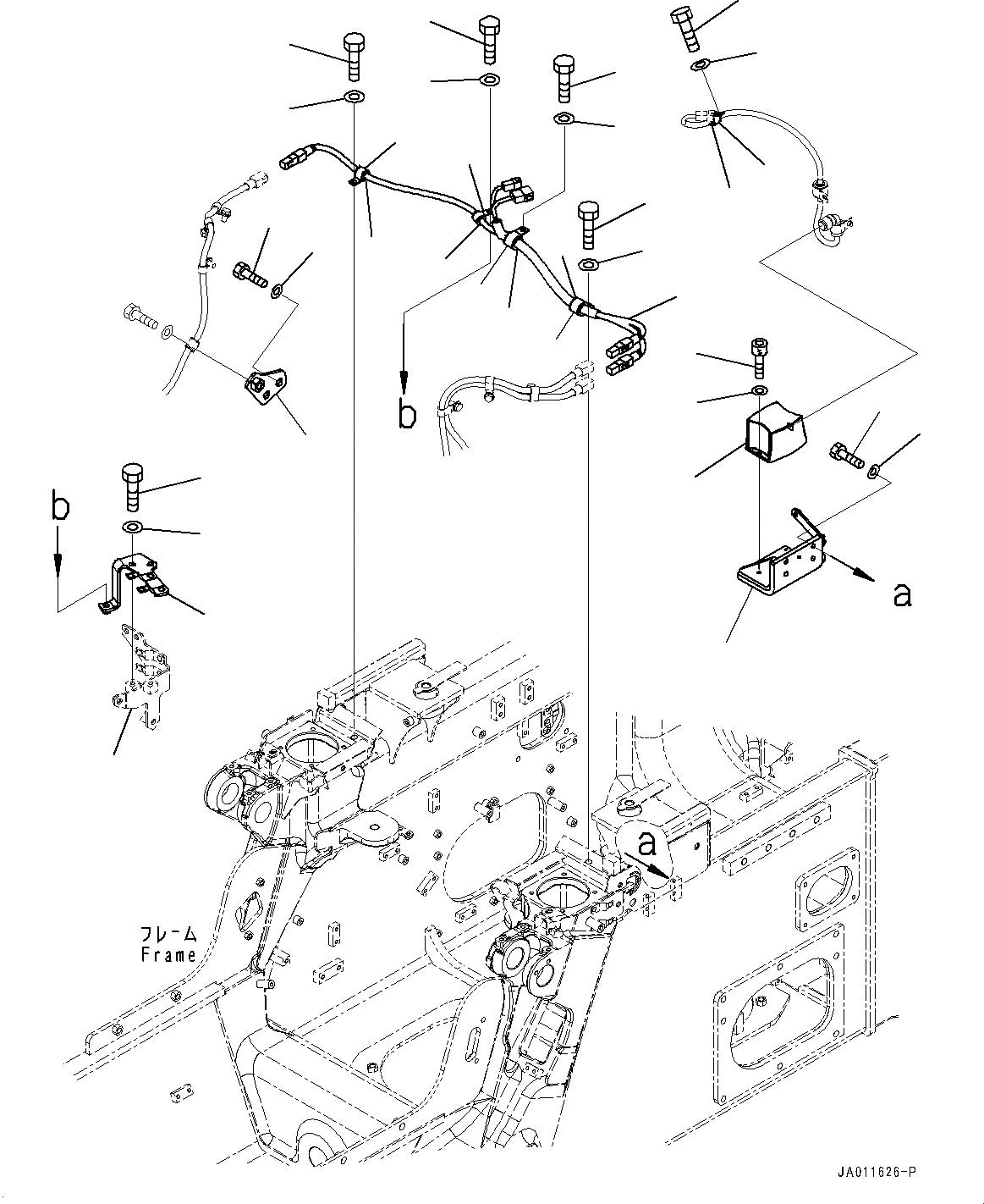 Схема запчастей Komatsu D61PXI-23 - IMU ДАТЧИК ПРОВОДКА, ДАТЧИК И ПРОВОДКА (№-) IMU ДАТЧИК ПРОВОДКА