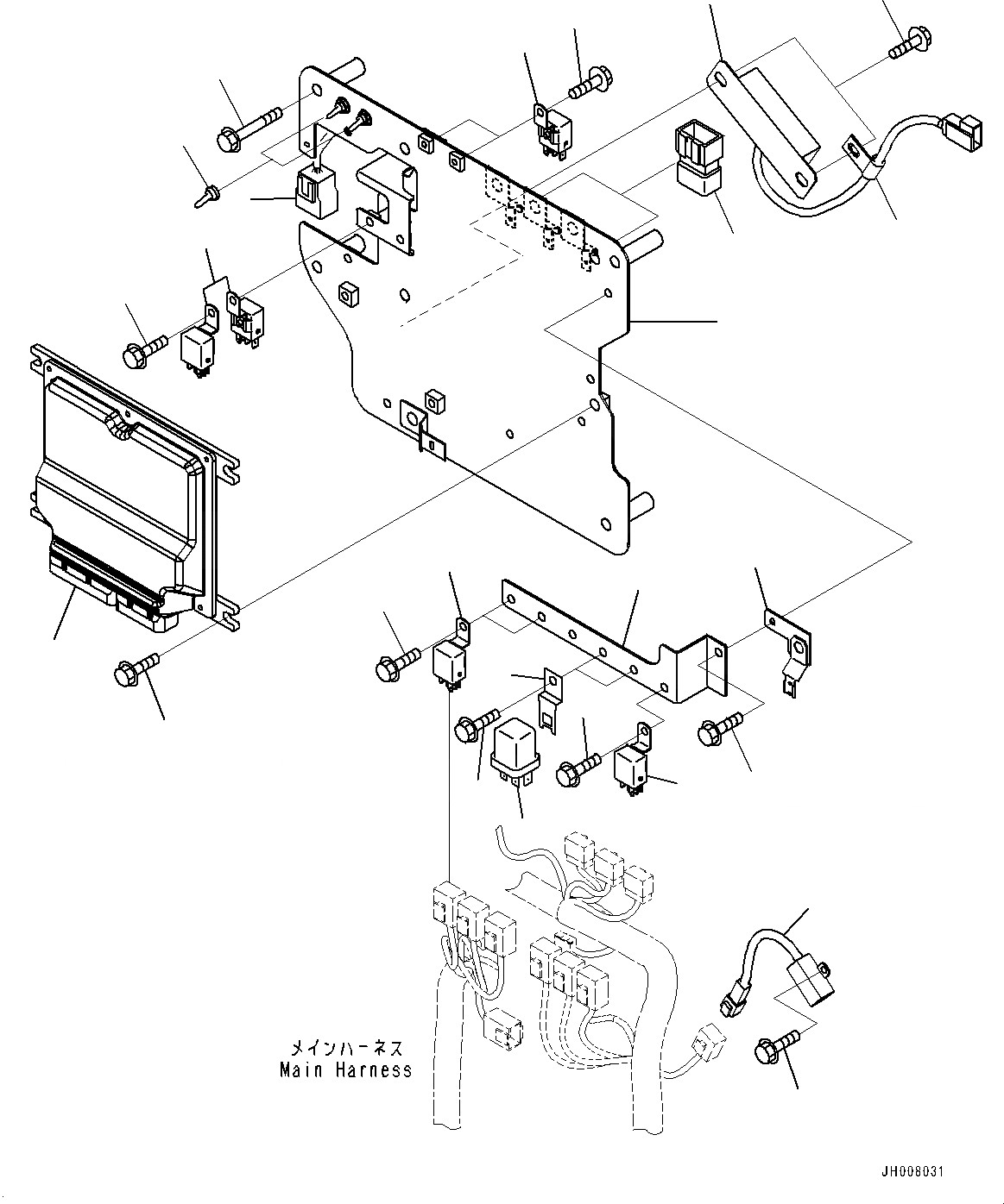Схема запчастей Komatsu HB205-1M0 - КАБИНА, КАБИНА IN ЧАСТИ, SUB ПЛАСТИНА И РЕЛЕ (№-) КАБИНА, ПРАВ. И ЗАДН. ФИКС. ОКНА, -ДОПОЛН. АКТУАТОР ТРУБЫ, АККУМУЛЯТОР, МАСТЕР КЛЮЧ, KOMTRAX, CHINA