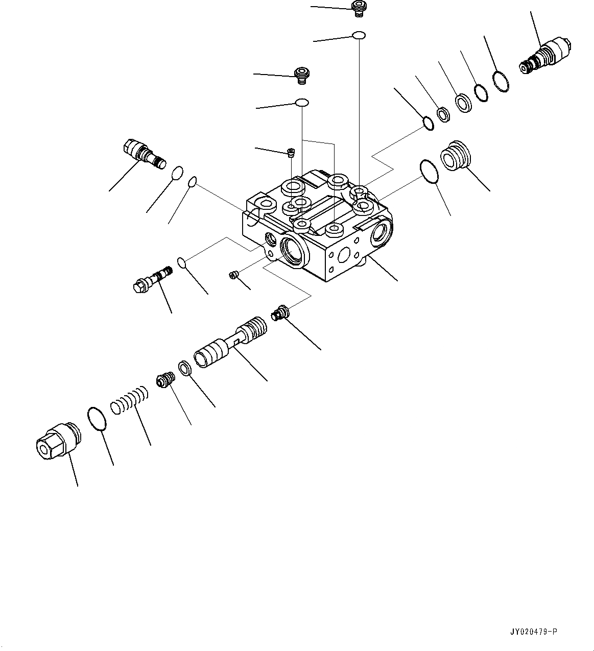 Схема запчастей Komatsu WA270-7 - РУЛЕВ. УПРАВЛЕНИЕ ЗАПРАШИВАЮЩ. КЛАПАН, ПРИОРИТЕТН. КЛАПАН (№8-) РУЛЕВ. УПРАВЛЕНИЕ ЗАПРАШИВАЮЩ. КЛАПАН, С ЭКСТРЕНН. УПРАВЛ., АВТОМАТИЧ. УПРАВЛ-Е ТИП