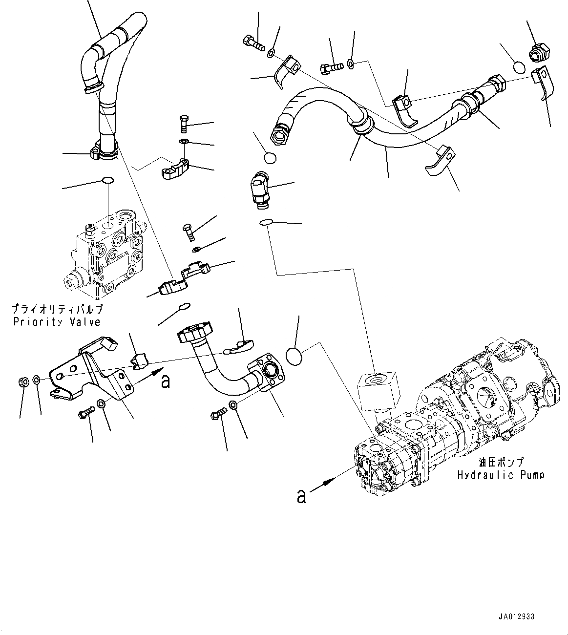 Схема запчастей Komatsu WA270-7 - РУЛЕВ. УПРАВЛЕНИЕ ЗАПРАШИВАЮЩ. КЛАПАН, ВСАСЫВ. ТРУБЫ (№8-) РУЛЕВ. УПРАВЛЕНИЕ ЗАПРАШИВАЮЩ. КЛАПАН, С ЭКСТРЕНН. УПРАВЛ., АВТОМАТИЧ. УПРАВЛ-Е ТИП