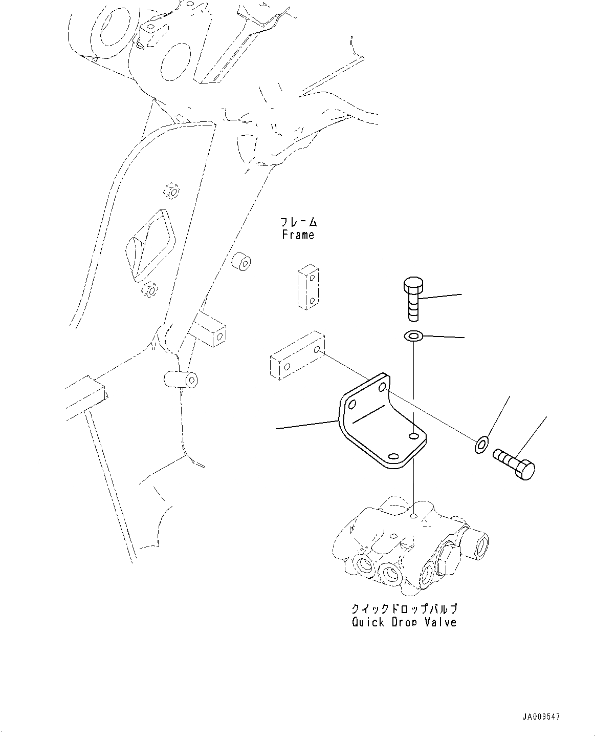 Схема запчастей Komatsu D61EXI-23 - DOZER ПОДЪЕМ. ОТВАЛА ТРУБЫ, ПЛАСТИНА (№-) DOZER ПОДЪЕМ. ОТВАЛА ТРУБЫ