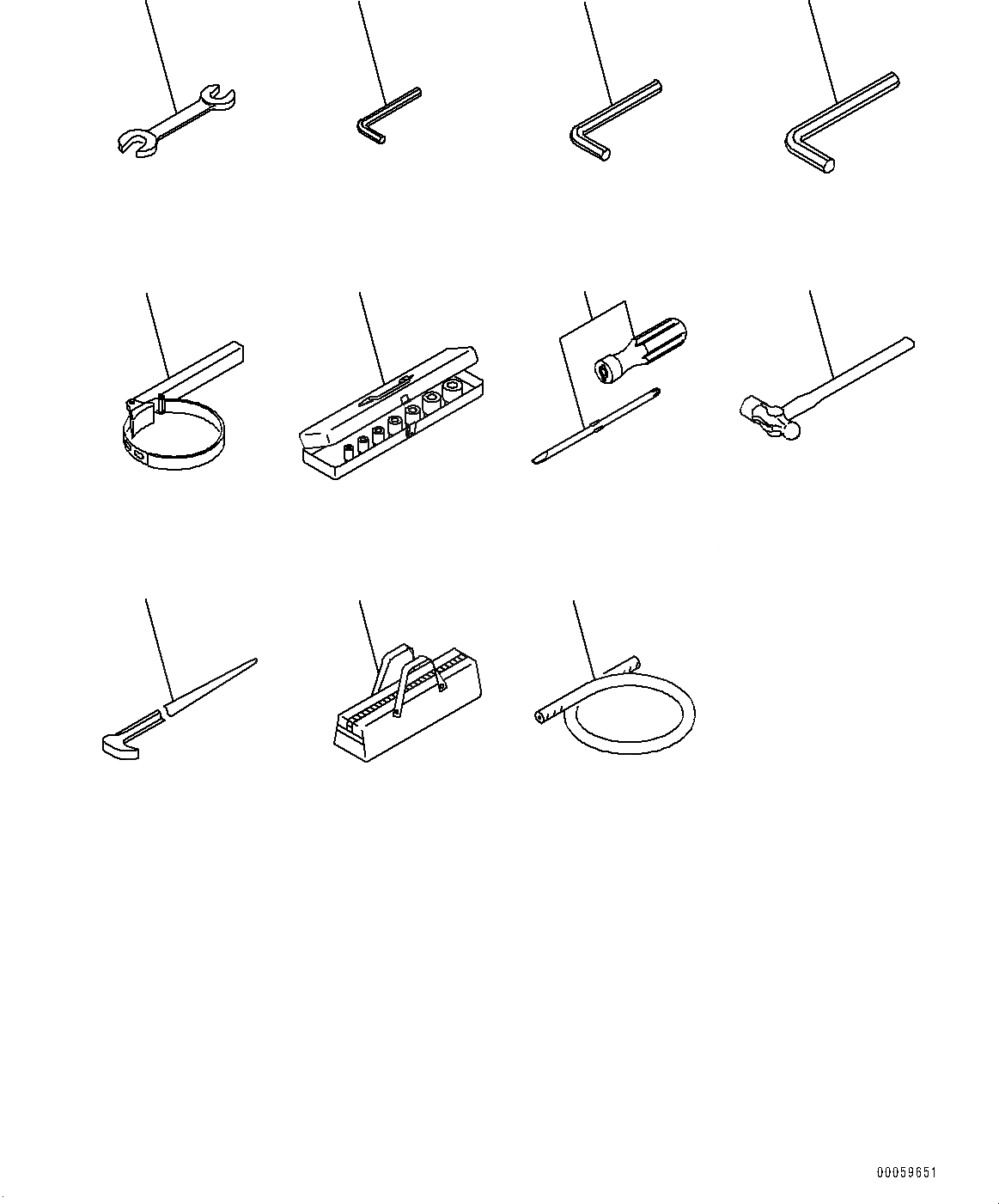 Схема запчастей Komatsu PC850SE-8R1 - ОСНОВН. ИНСТРУМЕНТ SET (№7-) ОСНОВН. ИНСТРУМЕНТ SET, НАСОС СМАЗКИ, ЭЛЕКТРИЧ. ТИП