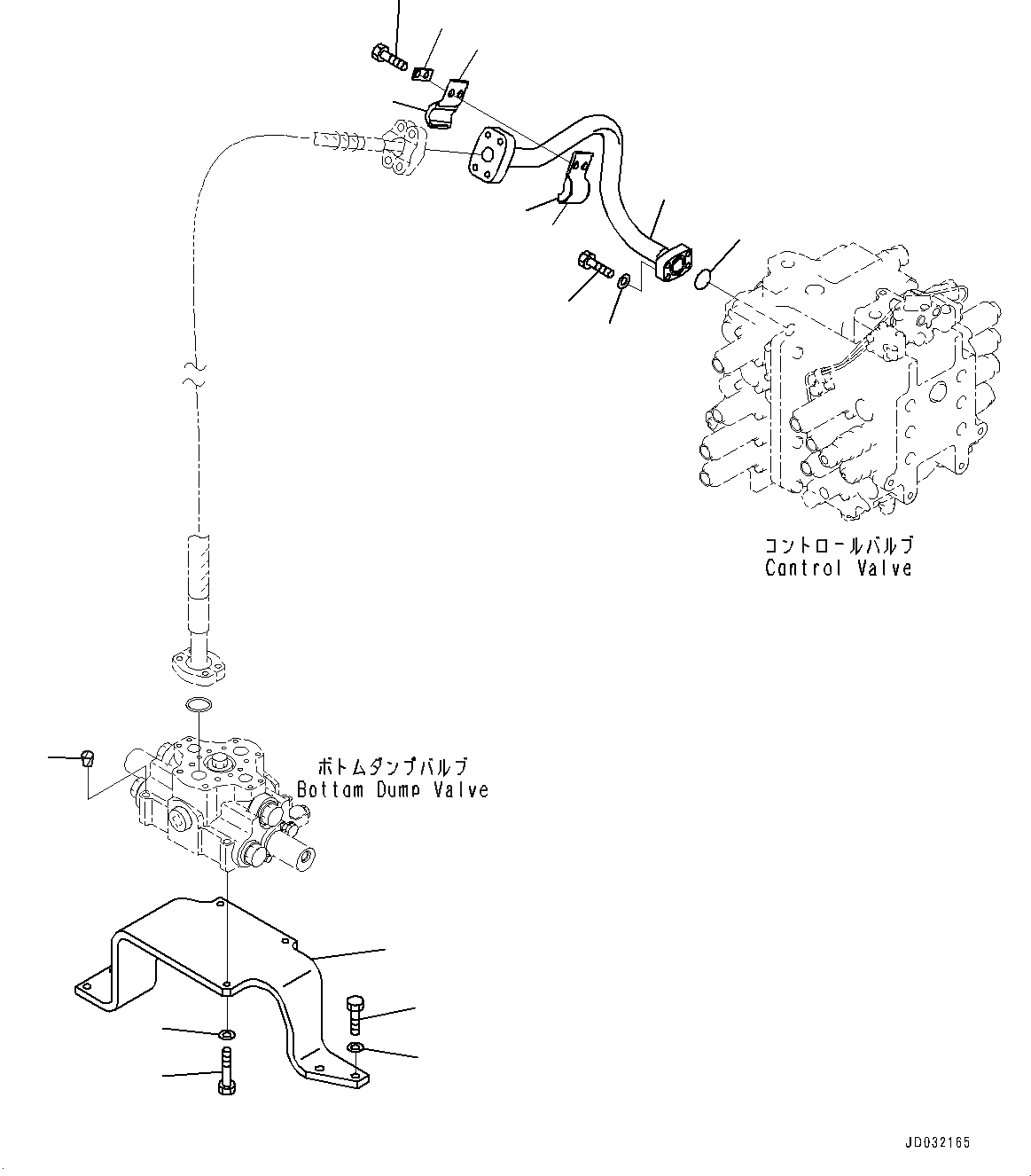 Схема запчастей Komatsu PC600-8R1 - НАВЕСН. ОБОРУД ТРУБЫ, КОМПОНЕНТЫ (№7-) НАВЕСН. ОБОРУД ТРУБЫ, С PROVISION ДЛЯ -АКТУАТОР