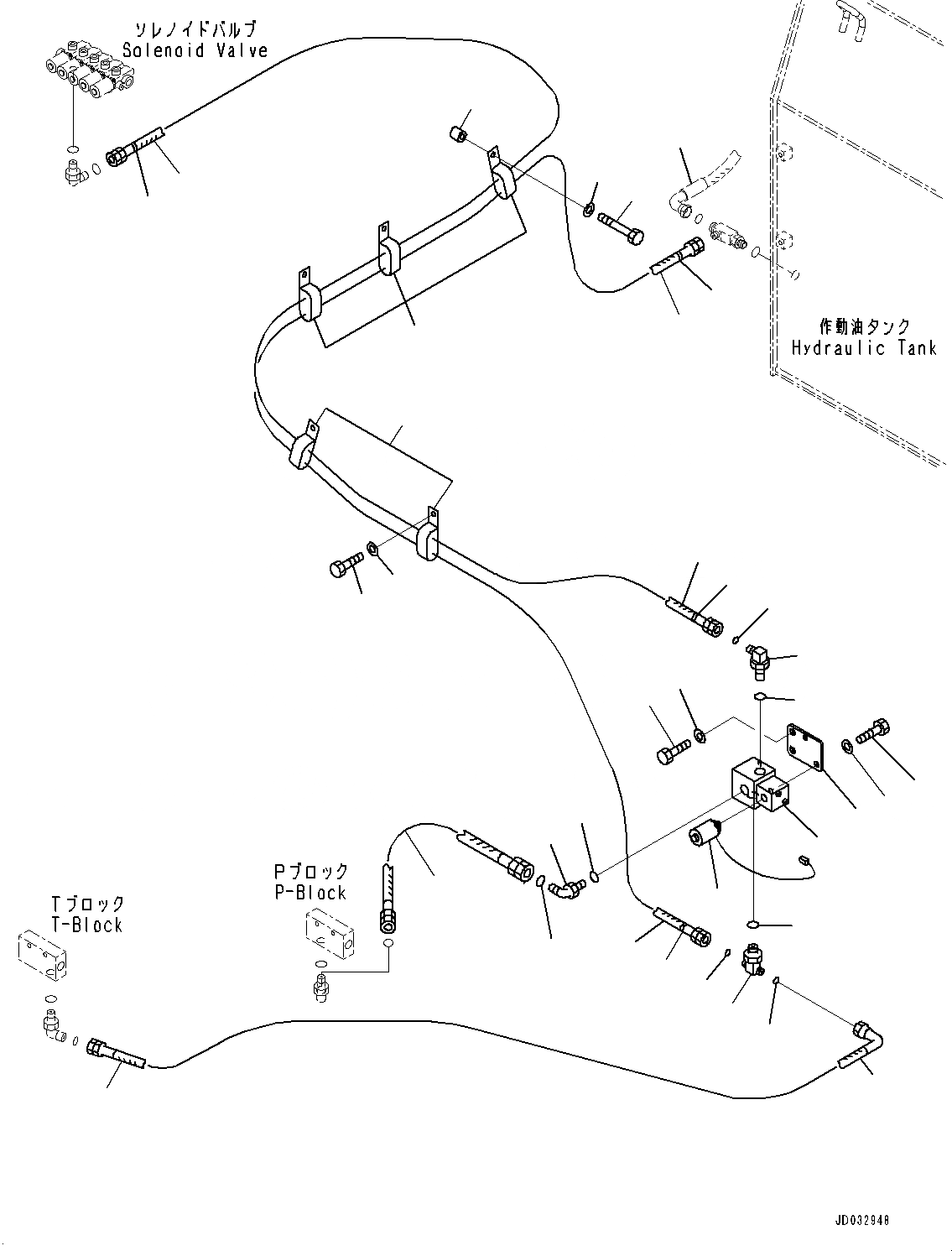 Схема запчастей Komatsu PC600-8R1 - ПРОПОРЦИОНАЛЬН. PRESSURE УПРАВЛ-Е (PPC) ОСНОВН. ТРУБЫ, PPC БЛОКИР. СОЛЕНОИДНЫЙ КЛАПАН (№7-) ПРОПОРЦИОНАЛЬН. PRESSURE УПРАВЛ-Е (PPC) ОСНОВН. ТРУБЫ, С СТРЕЛА И РУКОЯТЬ ГИДРАВЛ DRIFT PREВЕНТИЛЯТОРION КЛАПАН