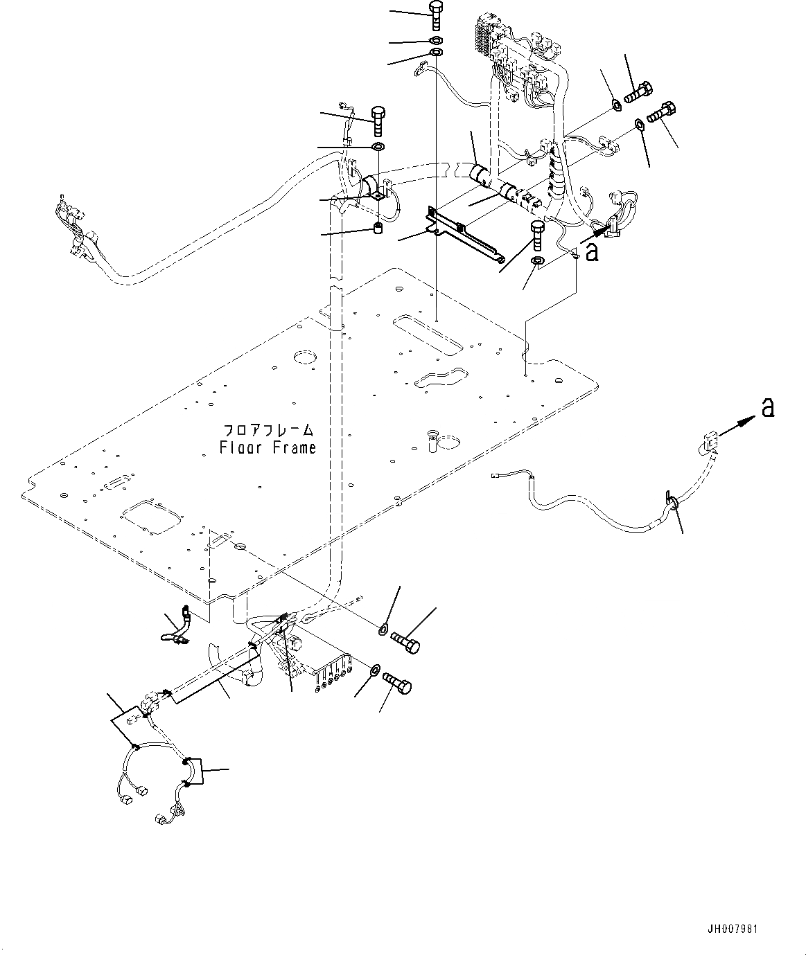Схема запчастей Komatsu HB215LC-1M0 - КАБИНА, ПОЛ, ПРОВОДКА КРЕПЛЕНИЕ И GROUND (№-) КАБИНА, ЗАЩИТА ОТ ВАНДАЛИЗМА, AM-FM РАДИО ДЛЯ АЗИИ, МАСТЕР КЛЮЧ