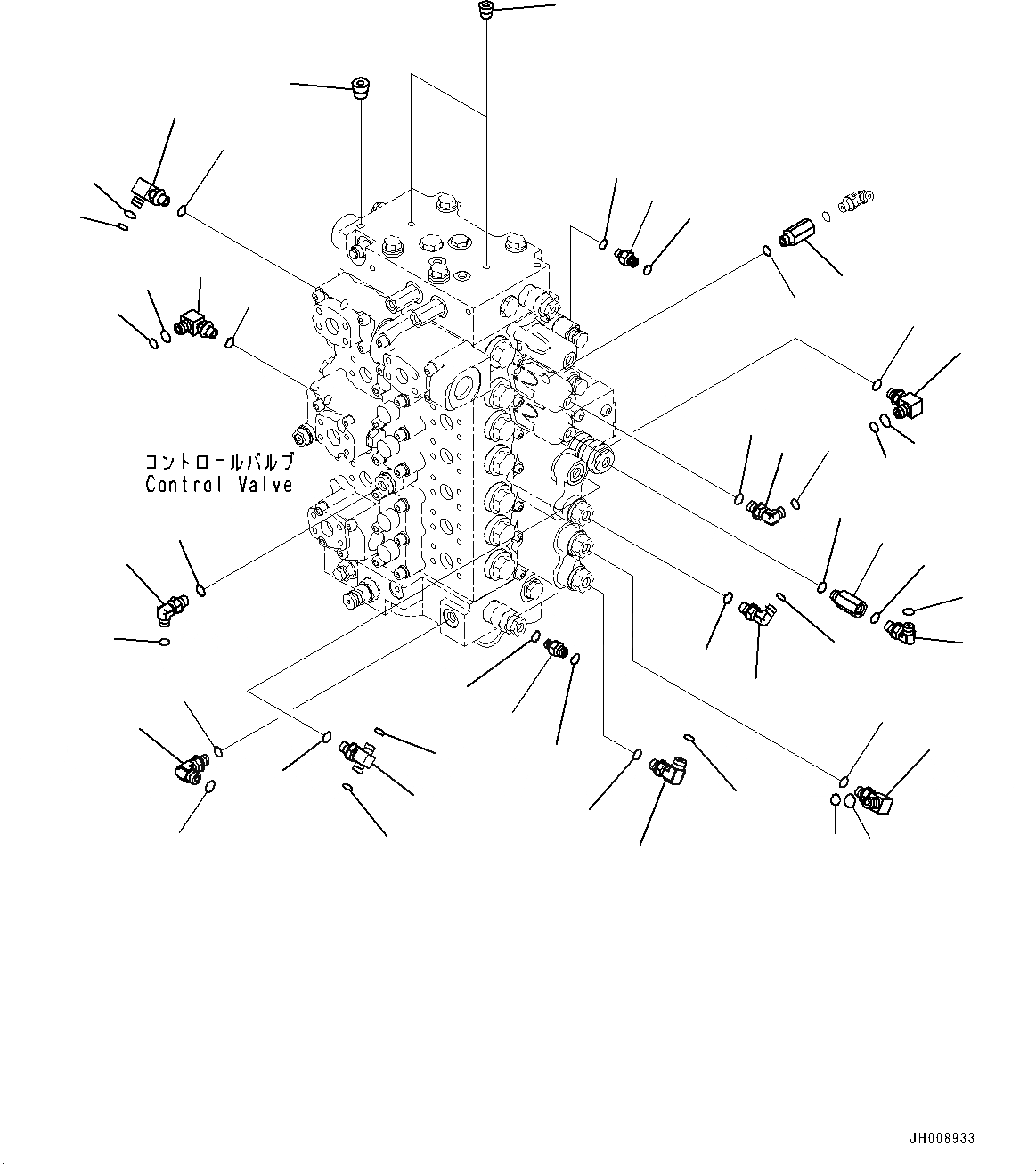 Схема запчастей Komatsu PC300-8M0 - УПРАВЛЯЮЩ. КЛАПАН, УПРАВЛЯЮЩ. КЛАПАН КОМПОНЕНТЫ (/) (№8-) УПРАВЛЯЮЩ. КЛАПАН, БЕЗ -ДОПОЛН. АКТУАТОР ТРУБЫ, АККУМУЛЯТОР