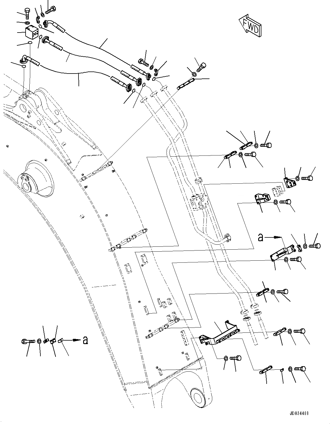 Схема запчастей Komatsu PC800-8R1 - СТРЕЛА, ЦИЛИНДР РУКОЯТИТРУБЫ (/) (№7-) СТРЕЛА, 8MM, СТРЕЛА И РУКОЯТЬ ГИДРАВЛ DRIFT PREВЕНТИЛЯТОРION КЛАПАН