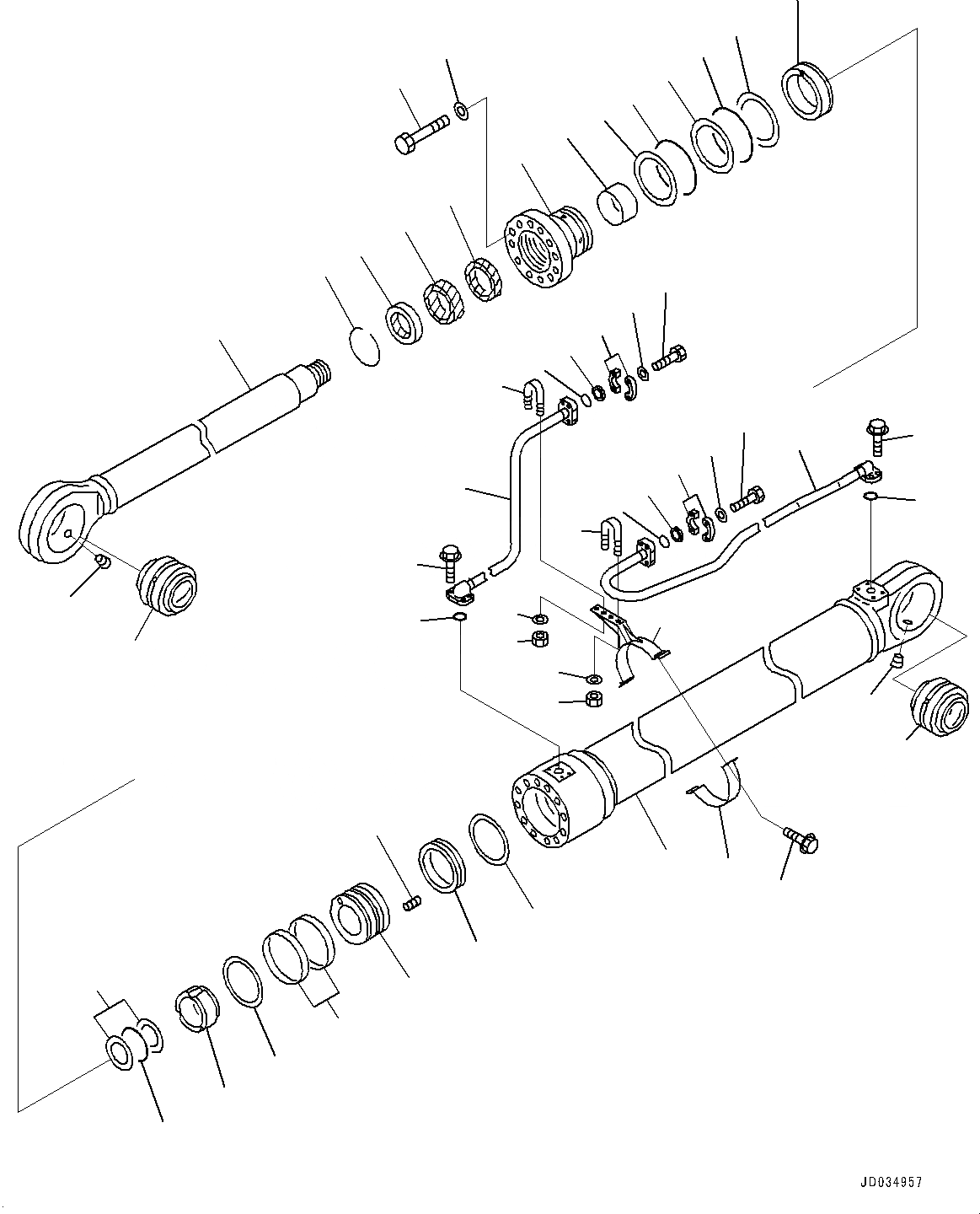Схема запчастей Komatsu PC800-8R1 - РАБОЧЕЕ ОБОРУДОВАНИЕ, ЦИЛИНДР СТРЕЛЫ, ЛЕВ. (№7-) РАБОЧЕЕ ОБОРУДОВАНИЕ, БЕЗ ЦИЛИНДР SLIDING ЧАСТИ КОРПУСА, БЕЗ СОЕДИНИТЕЛЬН. ЗВЕНО, ПРЯМАЯ ЛОПАТА CONFIGURATION