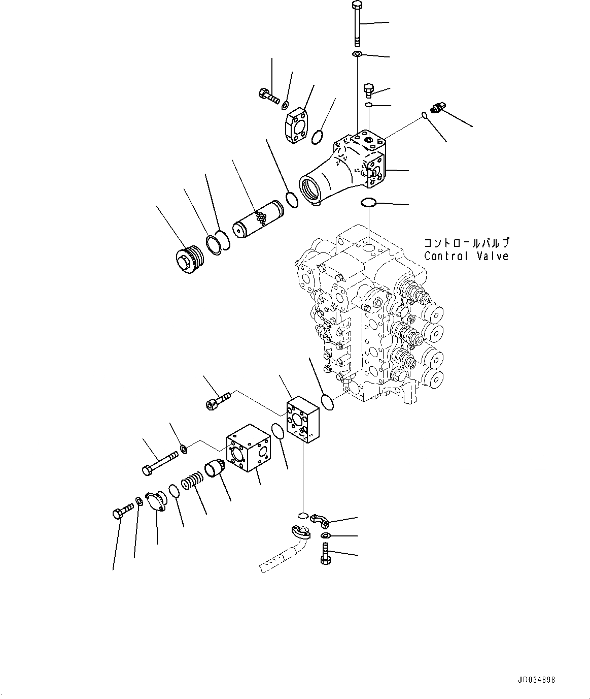 Схема запчастей Komatsu PC800LC-8R1 - УПРАВЛЯЮЩ. КЛАПАН, КЛАПАН КОНТРОЛЯ ПОДЪЕМА И ПРОХОДНОЙ ФИЛЬТР (/) (№7-) УПРАВЛЯЮЩ. КЛАПАН, СТРЕЛА И РУКОЯТЬ ГИДРАВЛ DRIFT PREВЕНТИЛЯТОРION КЛАПАН
