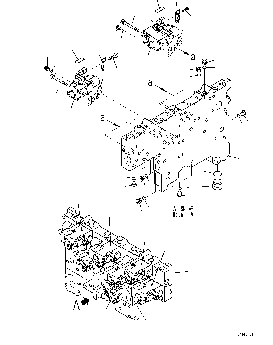 Схема запчастей Komatsu WA600-6 - ГИДРОТРАНСФОРМАТОР И ТРАНСМИССИЯ, MODULATION КЛАПАН (/) (№8-) ГИДРОТРАНСФОРМАТОР И ТРАНСМИССИЯ, БЕЗ ТОРМОЗ. МАСЛ. СИСТЕМА ОХЛАЖДЕНИЯ