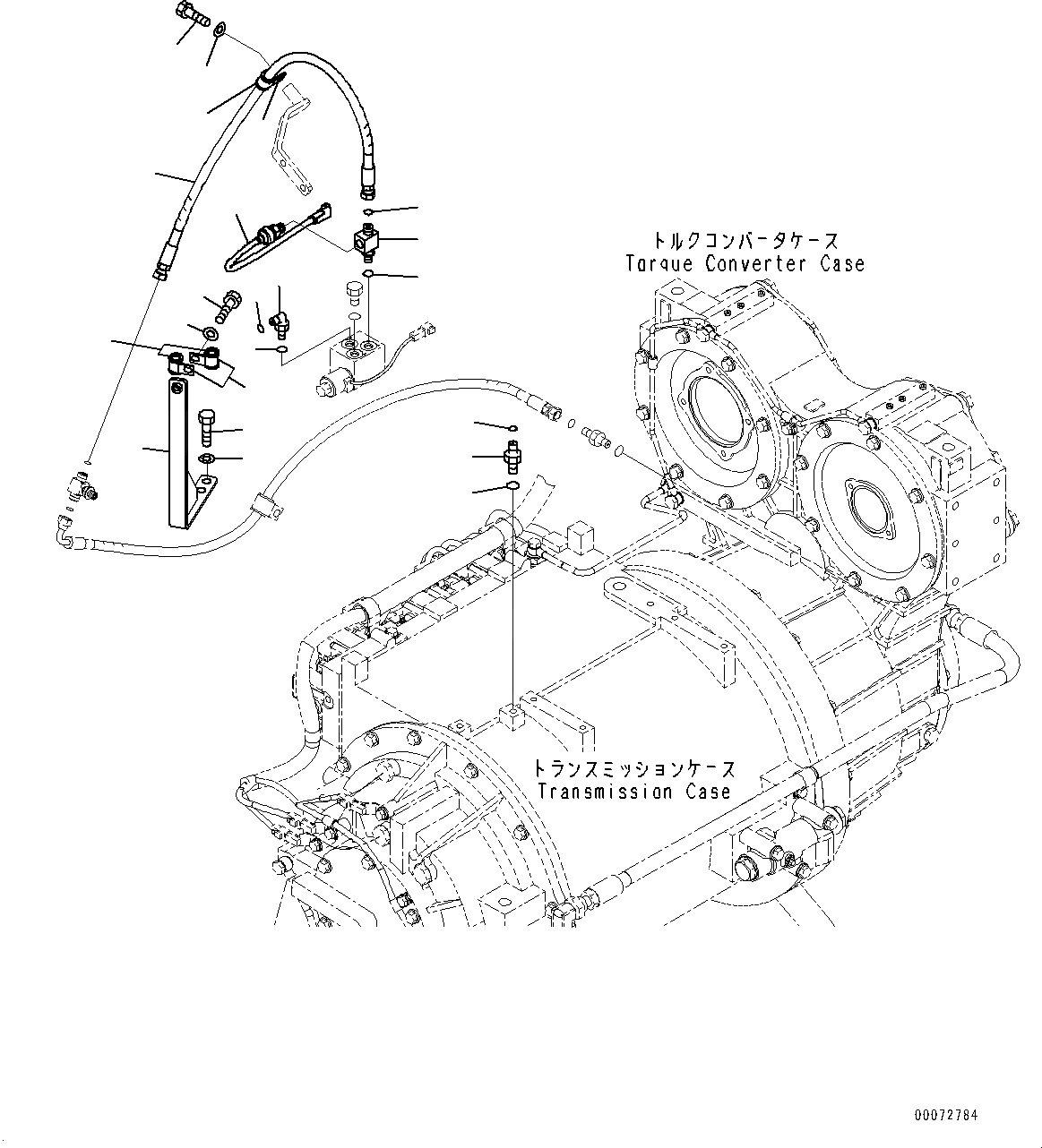 Схема запчастей Komatsu WA600-6 - ГИДРОТРАНСФОРМАТОР И ТРАНСМИССИЯ, СОЛЕНОИДНЫЙ КЛАПАН ТРУБЫ (/) (№8-) ГИДРОТРАНСФОРМАТОР И ТРАНСМИССИЯ, НАКЛОН.ABLE РУЛЕВОЕ КОЛЕСО, ЭКСТРЕНН. РУЛЕВ. УПРАВЛЕНИЕ, АВТОМАТИЧ. УПРАВЛ-Е ТИП, ТОРМОЗ. МАСЛ. СИСТЕМА ОХЛАЖДЕНИЯ