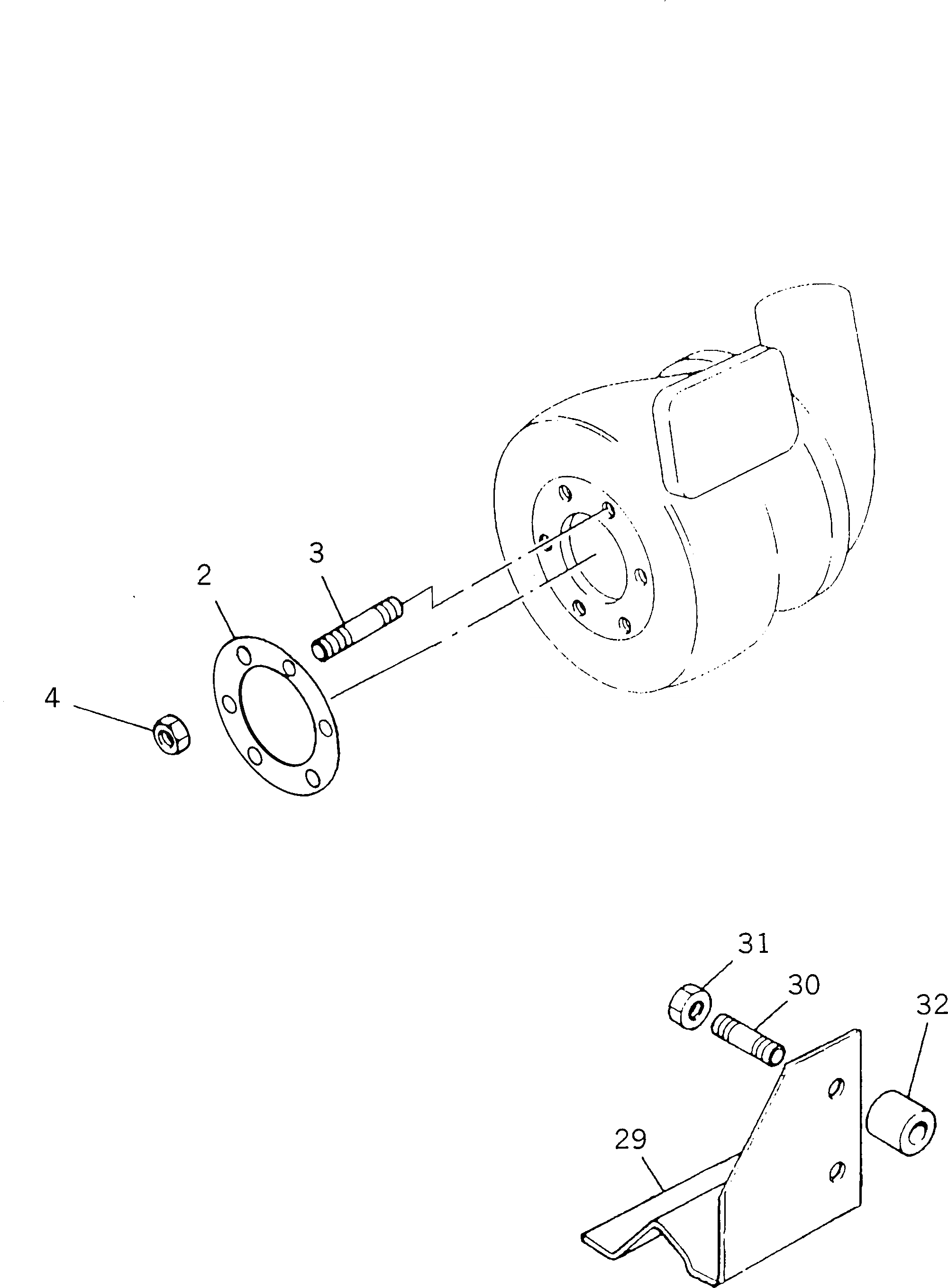 Схема запчастей Komatsu 1006-6TLR2-PW - ТУРБОНАГНЕТАТЕЛЬ ВОЗД. ПОДАЧА ОХЛАДИТЕЛЬ ГОЛОВКА ЦИЛИНДРОВ