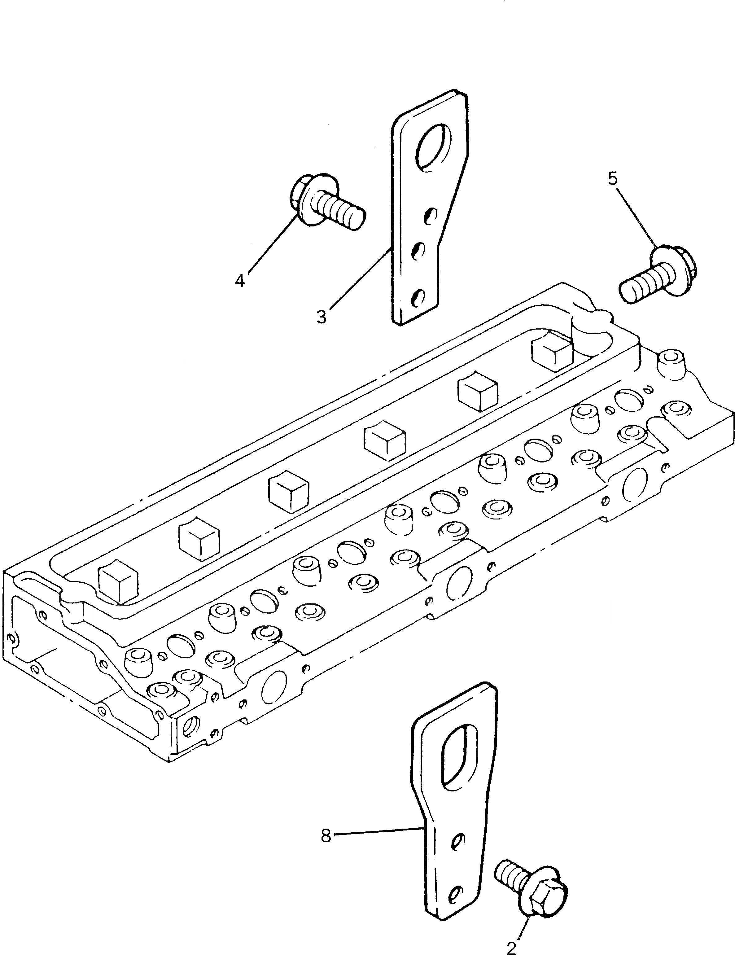 Схема запчастей Komatsu 1006-6TLR2 - ДВИГАТЕЛЬ ПОДЪЕМ ГОЛОВКА ЦИЛИНДРОВ