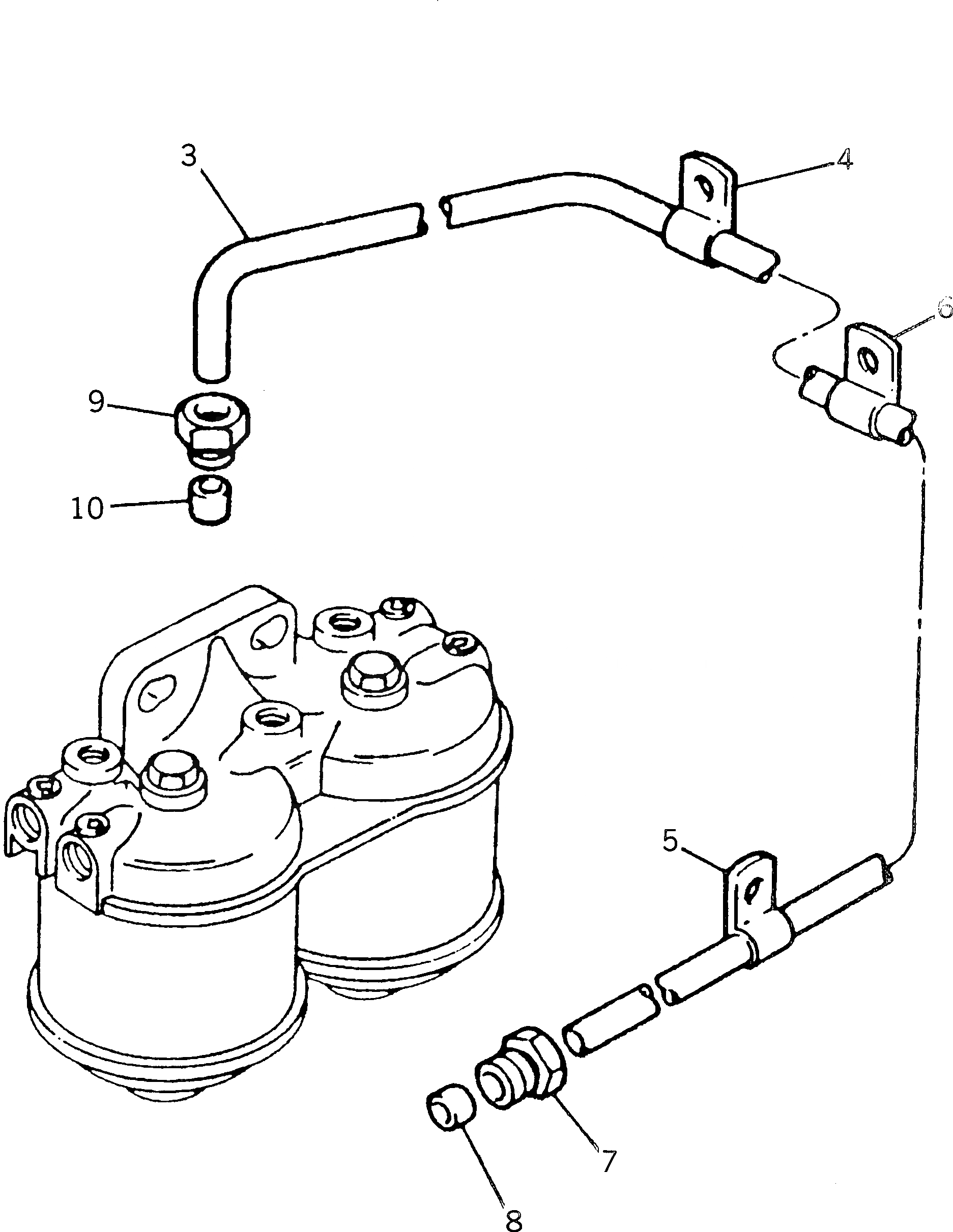 Схема запчастей Komatsu 1006-6TLR2 - ОБОГРЕВАТЕЛЬ.¤ ВКЛЮЧЕНИЕ СТАРТЕРА АКСЕССУАРЫ