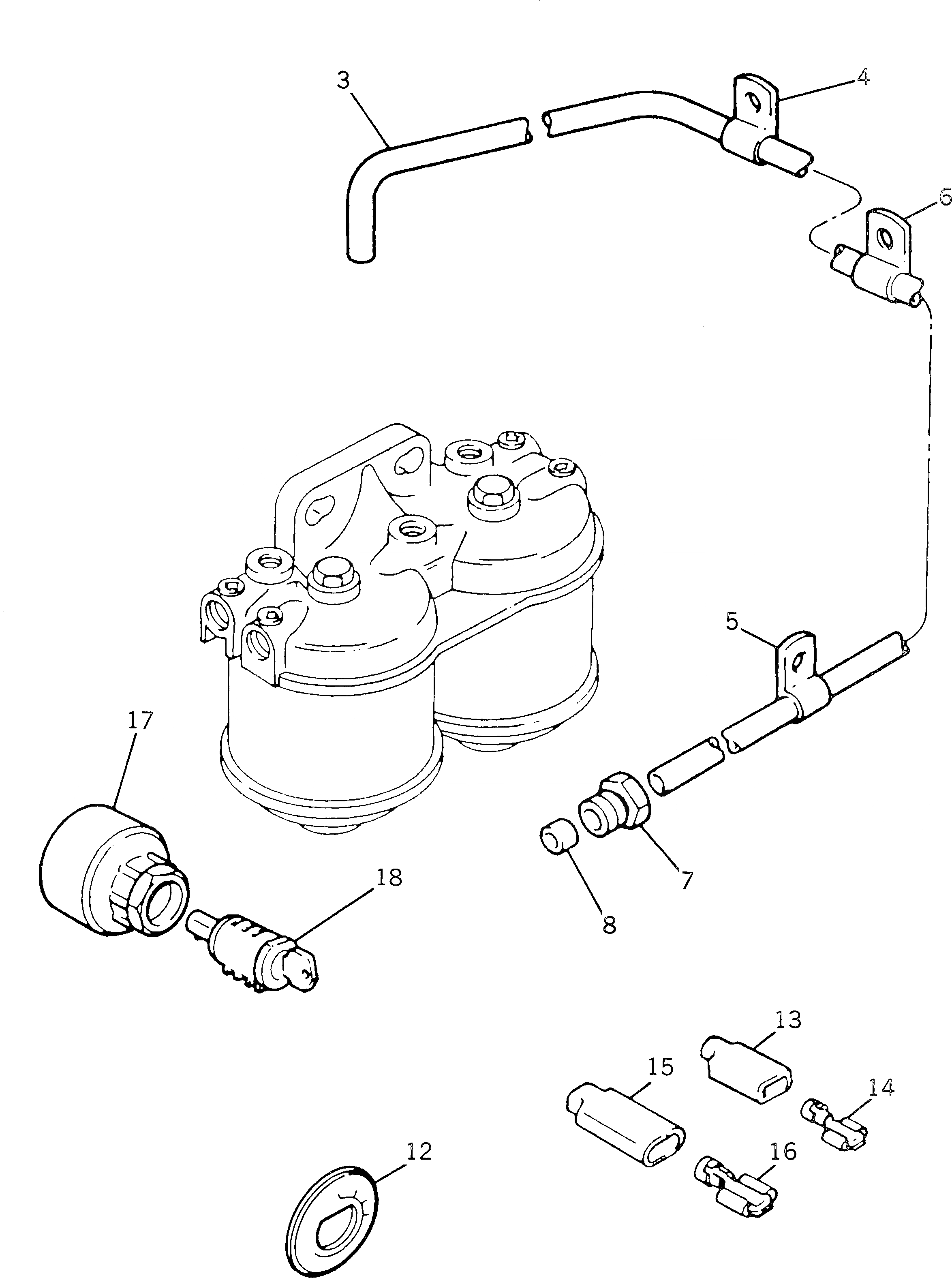 Схема запчастей Komatsu 1006-6T-B - ОБОГРЕВАТЕЛЬ.¤ ВКЛЮЧЕНИЕ СТАРТЕРА(№UU-) ЭЛЕКТРИКА